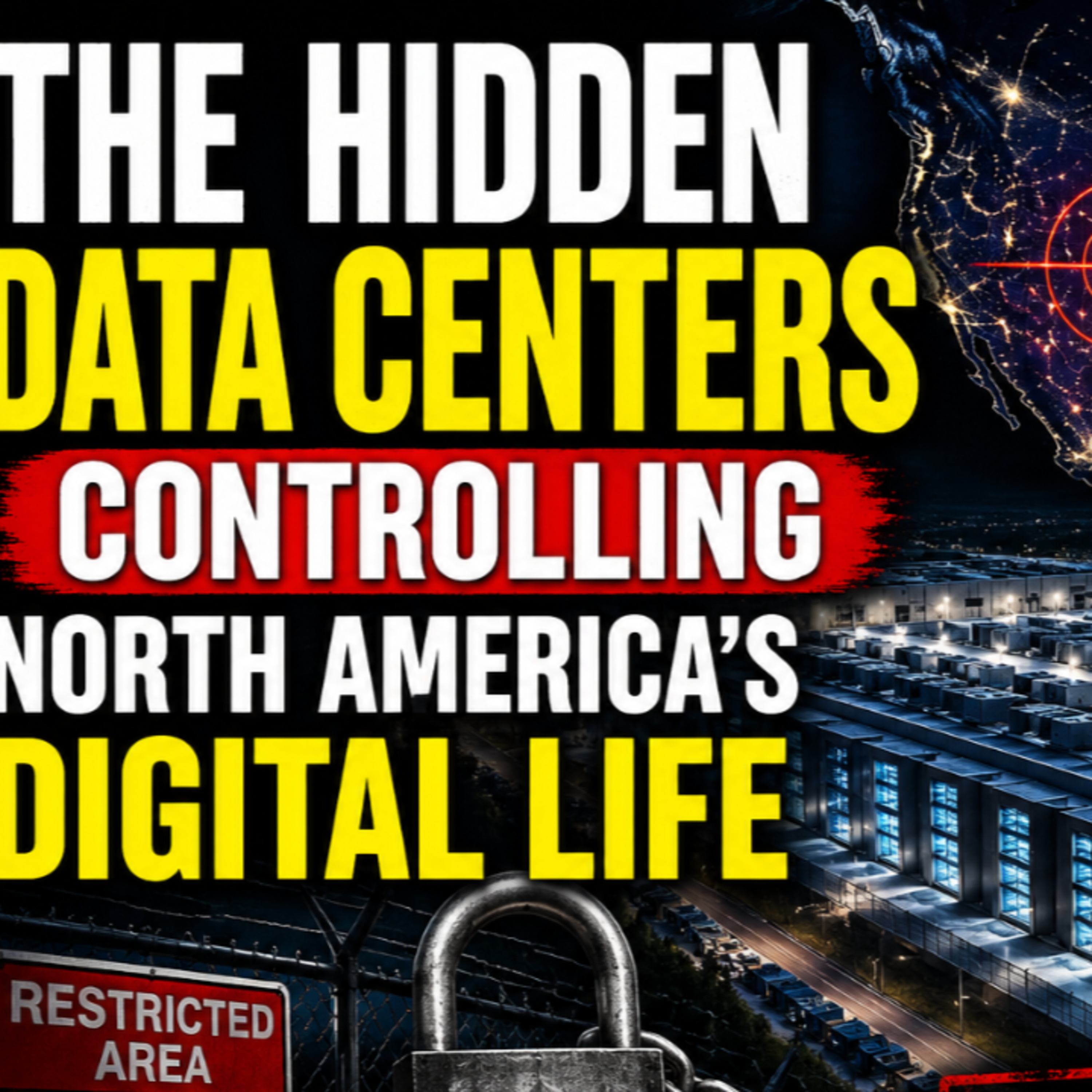 “The Hidden Data Centers Controlling North America’s Digital Life” episode artwork