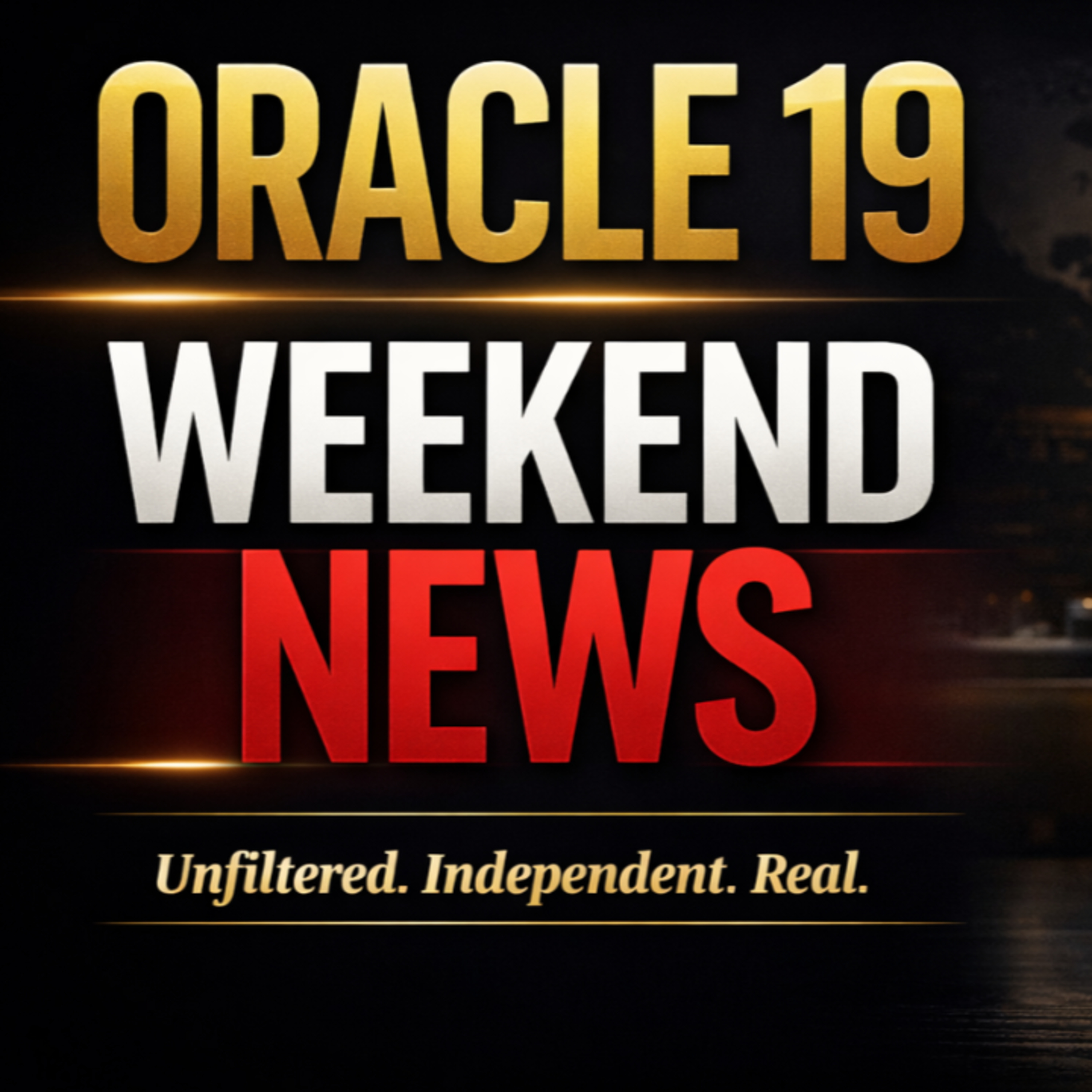 THE ORACLE 19 WEEKEND NEWS (EPISODE 25) SEASON 4 episode artwork