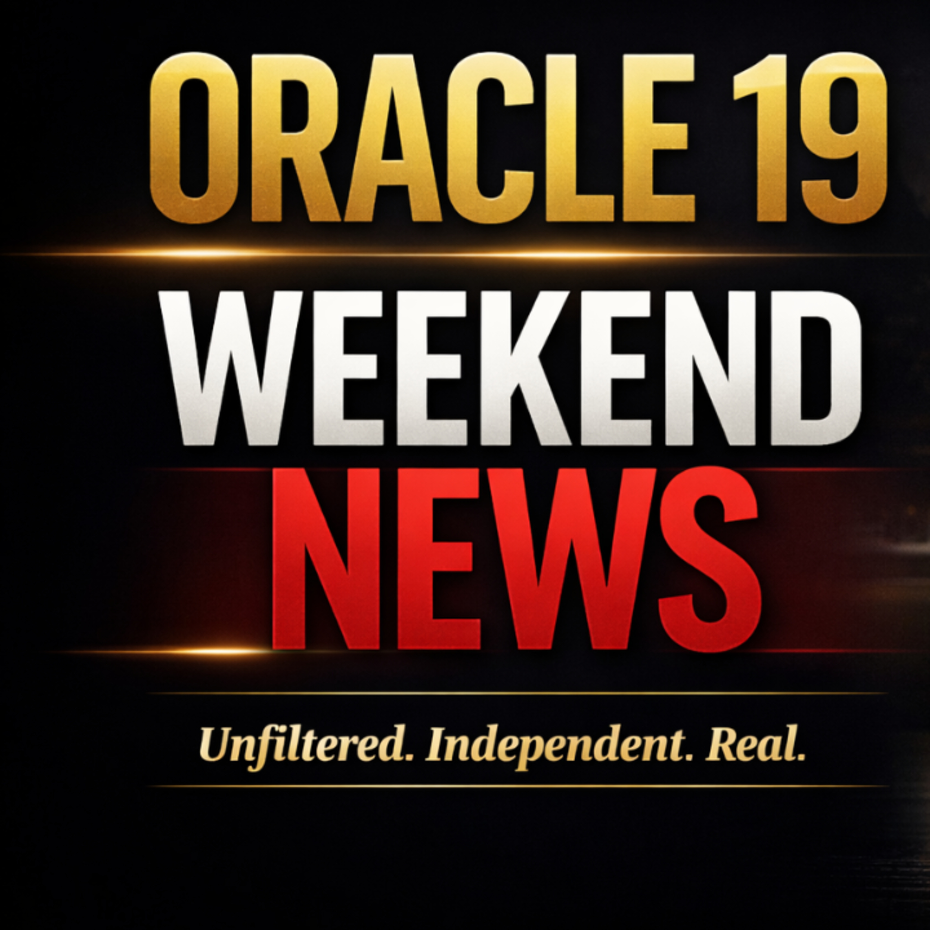 THE ORACLE 19 WEEKEND NEWS (EPISODE 30) SEASON 4 episode artwork