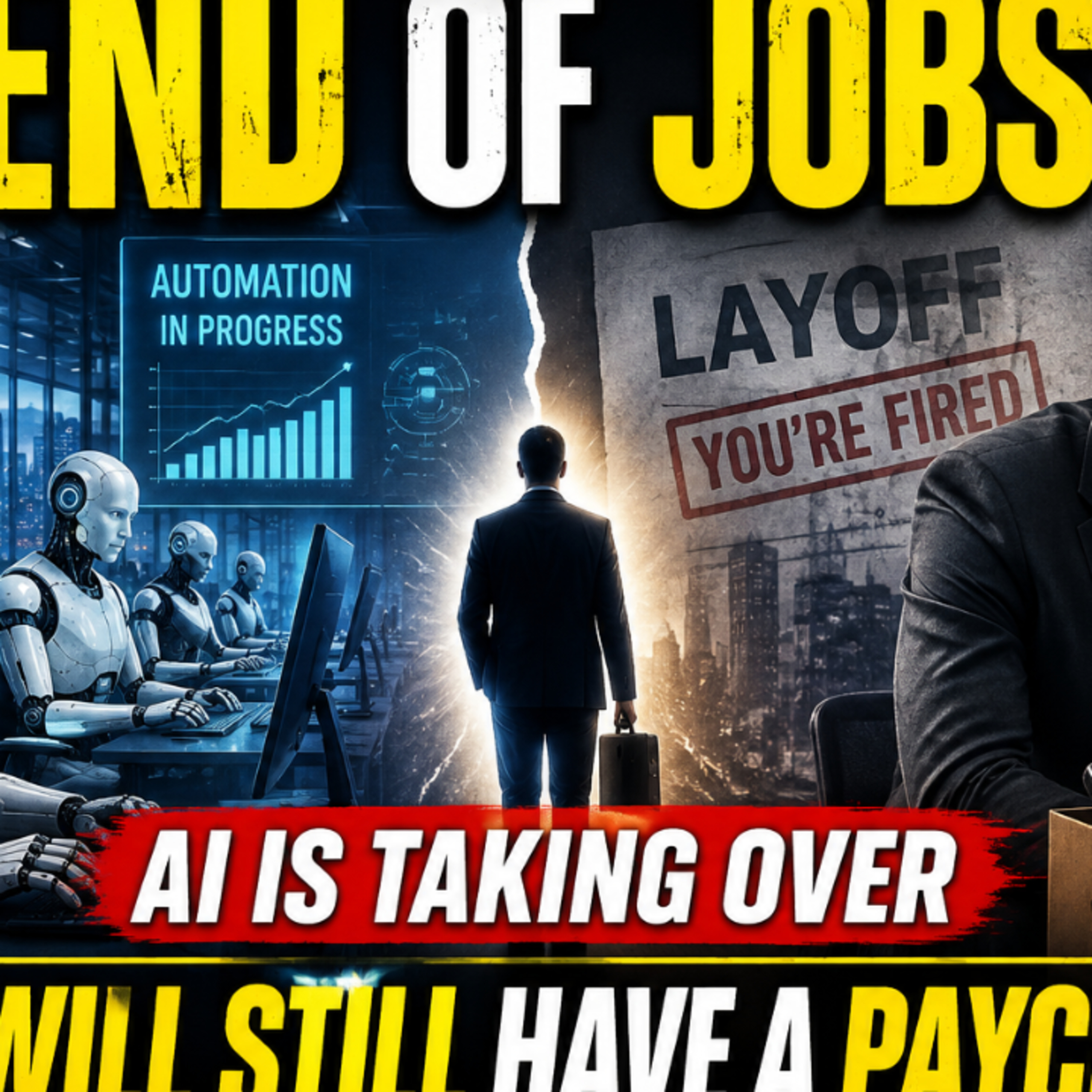 The End of Jobs: Will AI Replace Most Human Workers? episode artwork