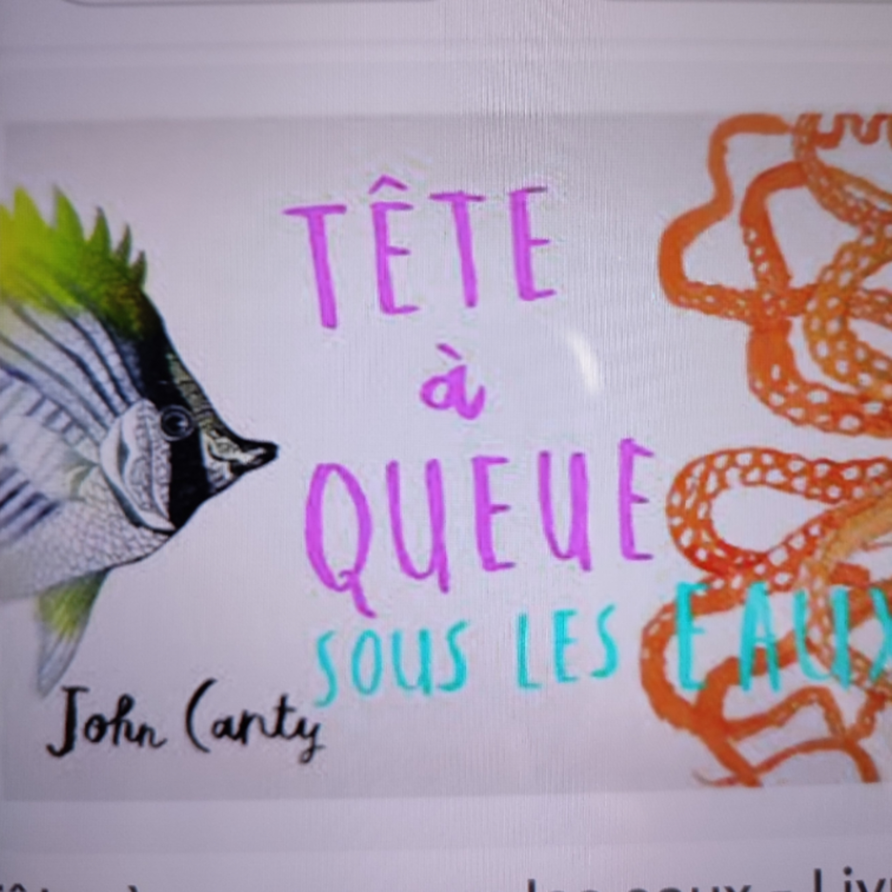 433 Tête à queue sous les eaux de John Canty.Jeu de devinettes :Quel poisson est caché ?Écoute bien episode artwork