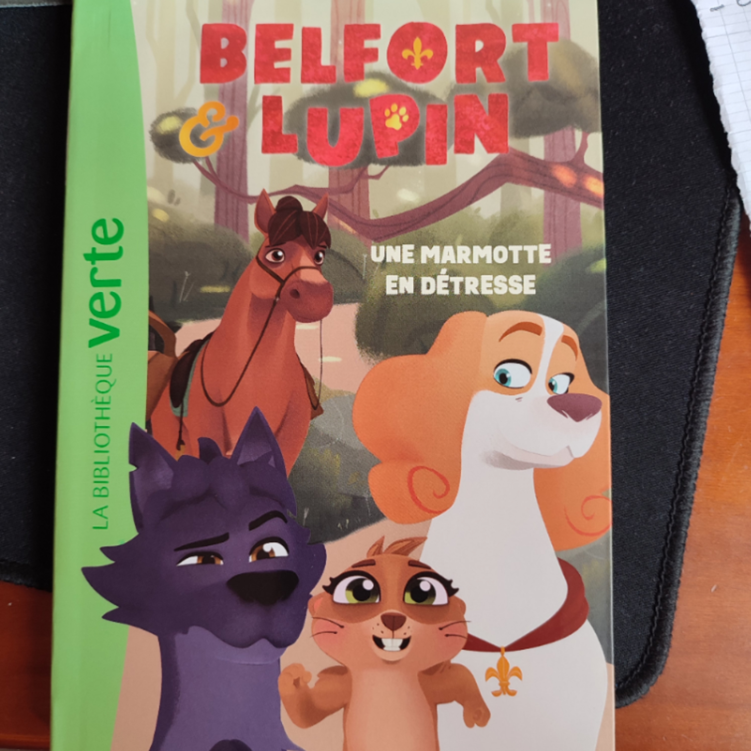 434 Belfort et Lupin . Tome 4 - Une marmotte en détresse de Teddy J. Stehly . L'incipit du livre episode artwork