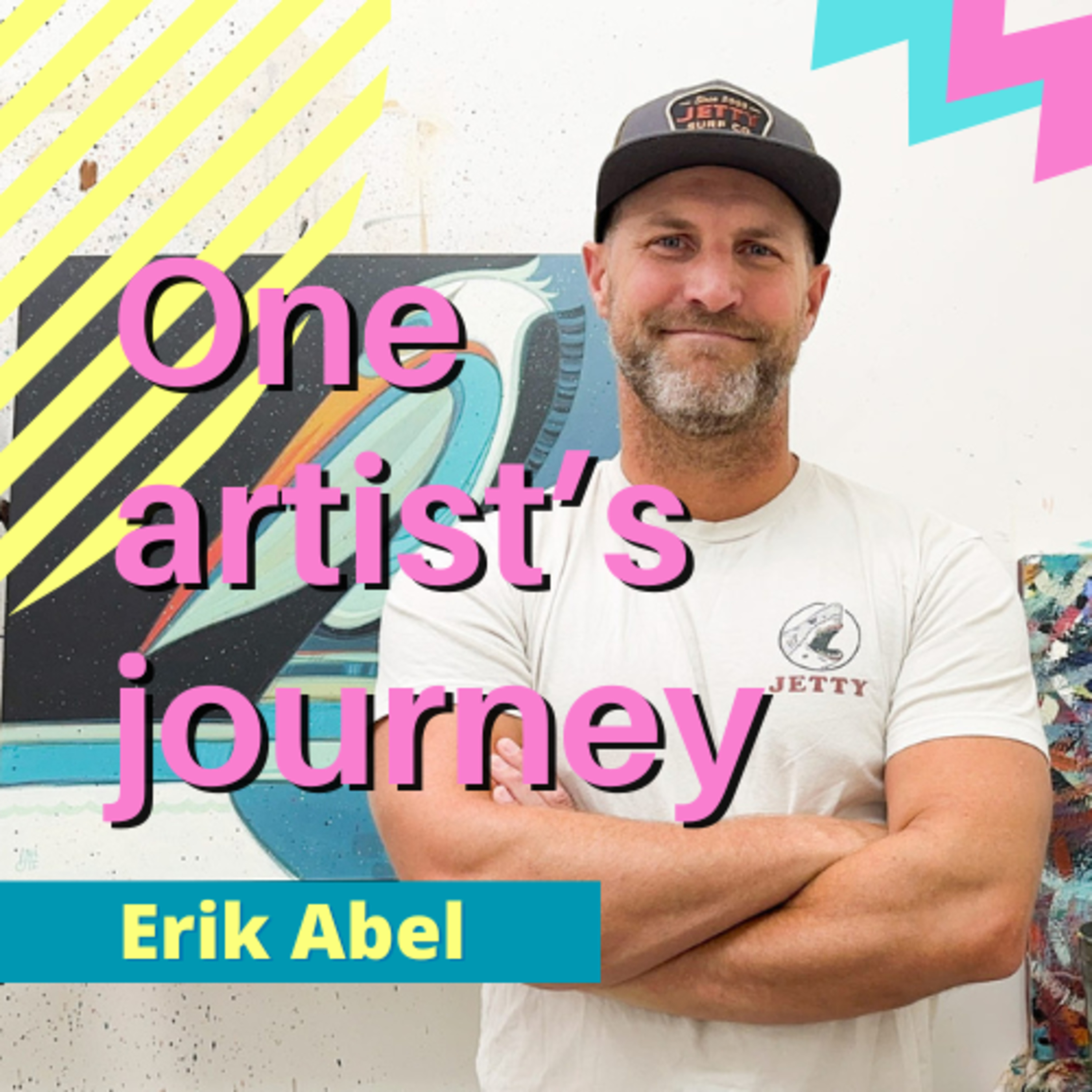 In The Art Scene. Show about artists, their journeys, art business, successes, failures, inspiration