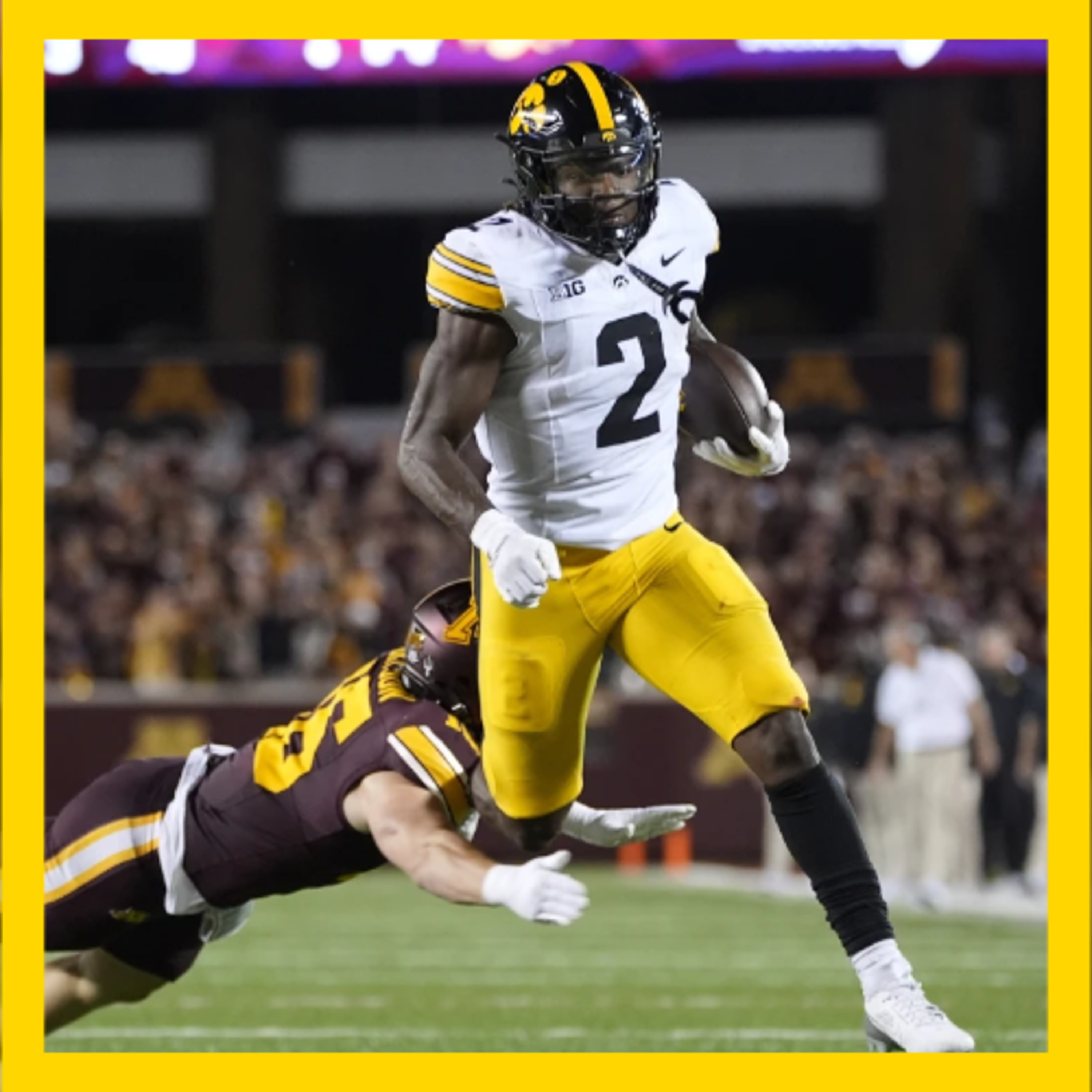 Kaleb Johnson dominates as Iowa takes care of business at Minnesota episode artwork