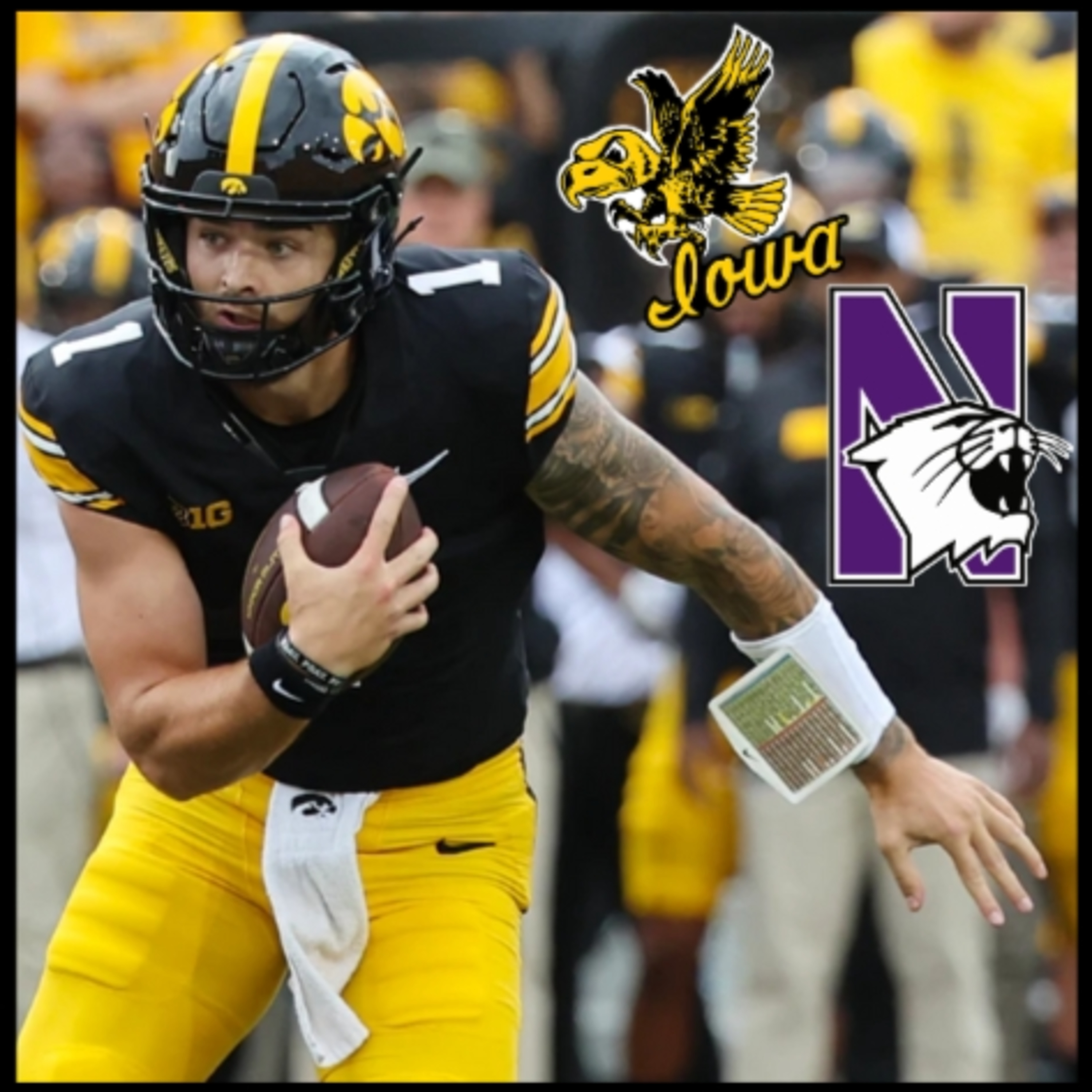 Recap: Iowa vs NW; The Hawks Make QB Change To Sullivan episode artwork
