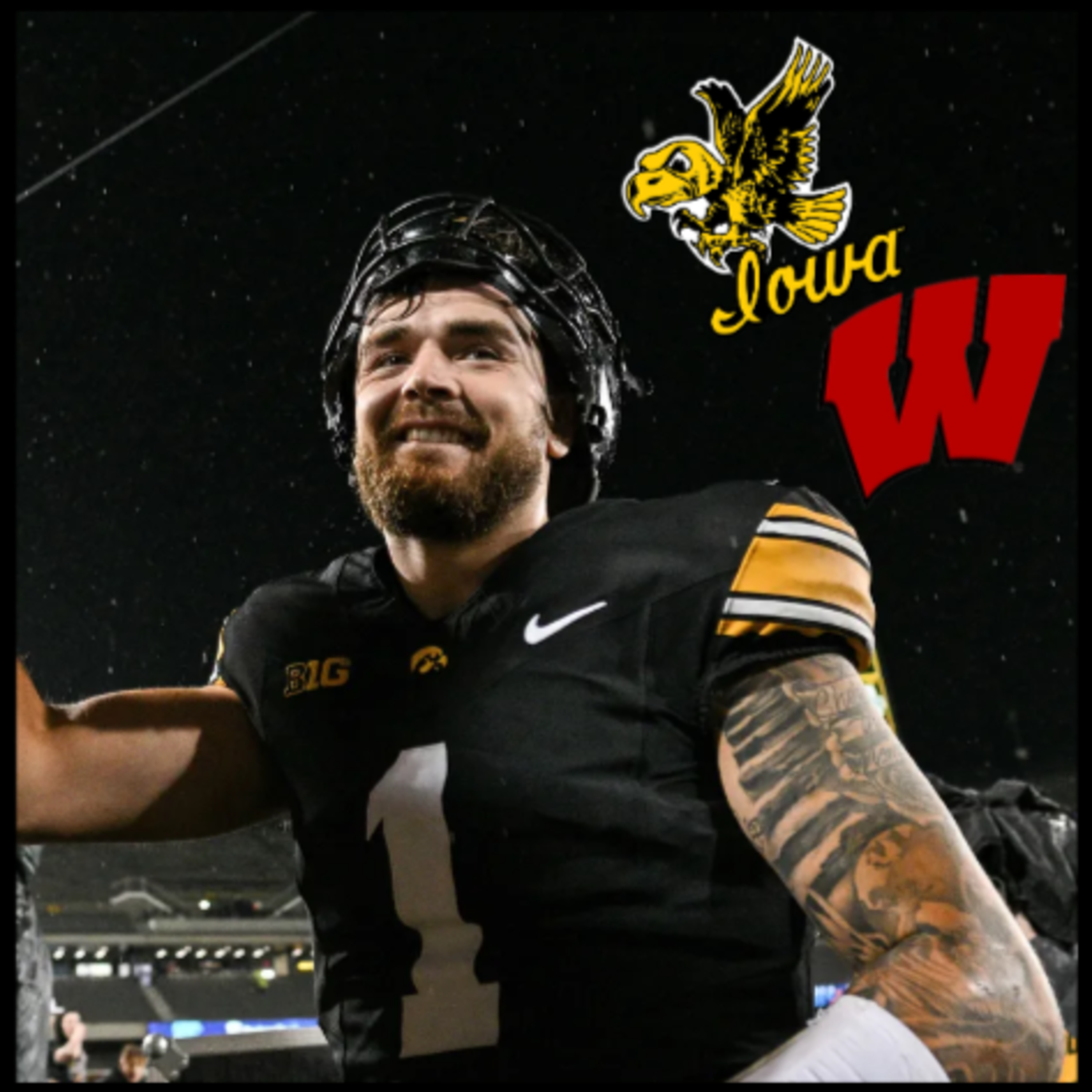 Iowa rolls past Wisconsin 42-10 as Sullivan gets his first start at QB1 episode artwork