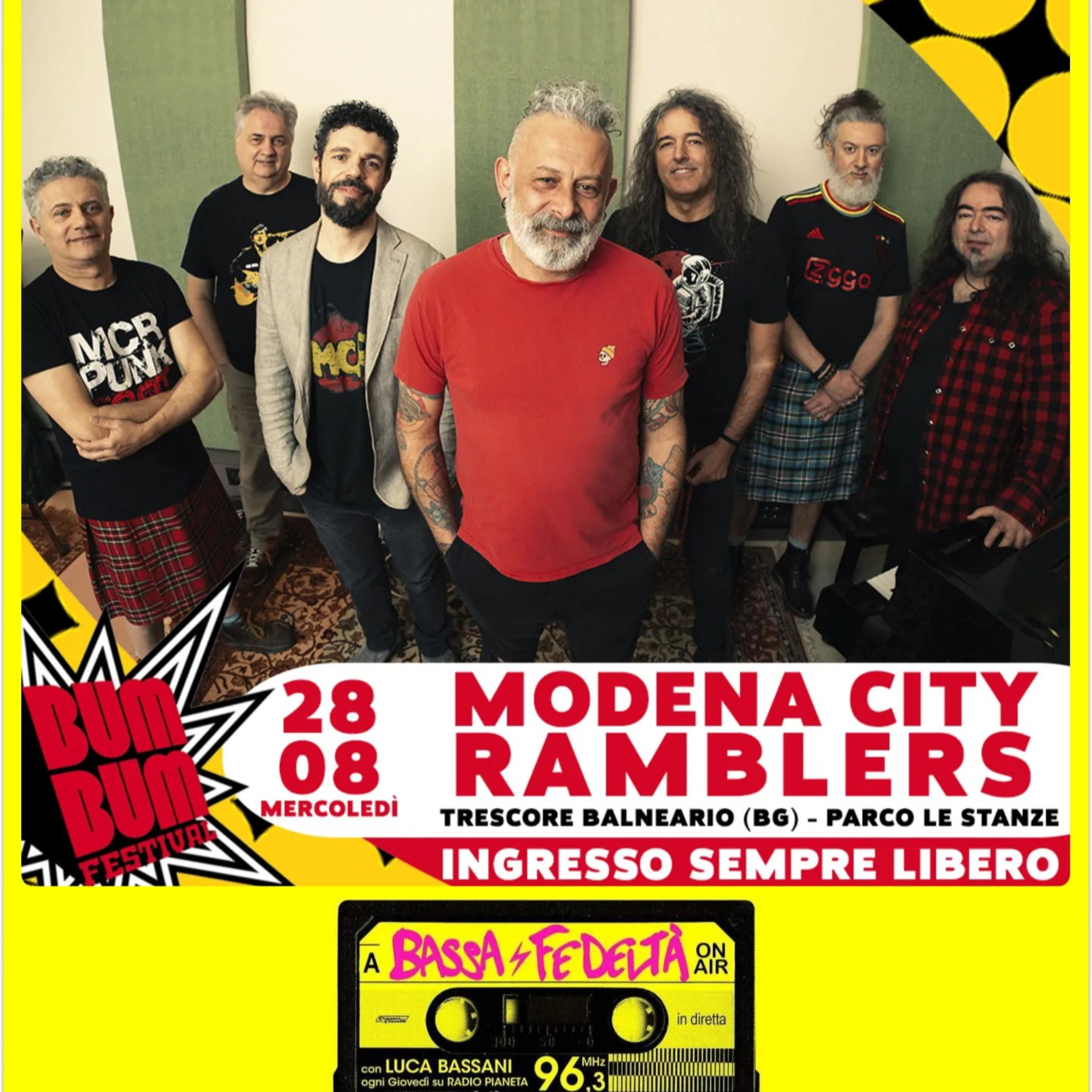 Dudu dei Modena City Ramblers parla dell'arrivo della band in provincia di Bergamo per un concerto al Bum Bum Festival episode artwork