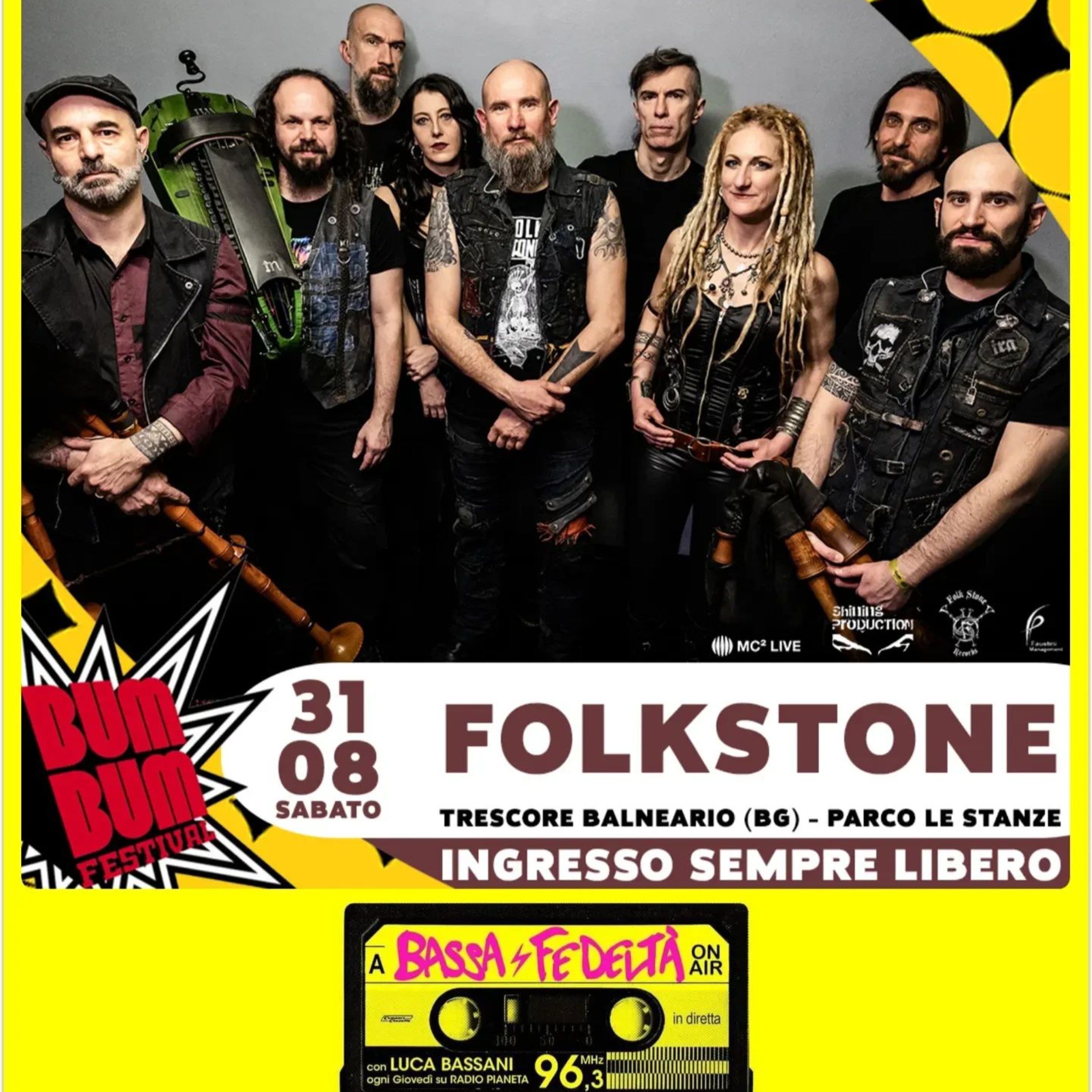 Lorenzo Marchesi dei Folkstone parla della data conclusiva del tour 2024 al Bum Bum Festival e dei prossimi passi della band episode artwork