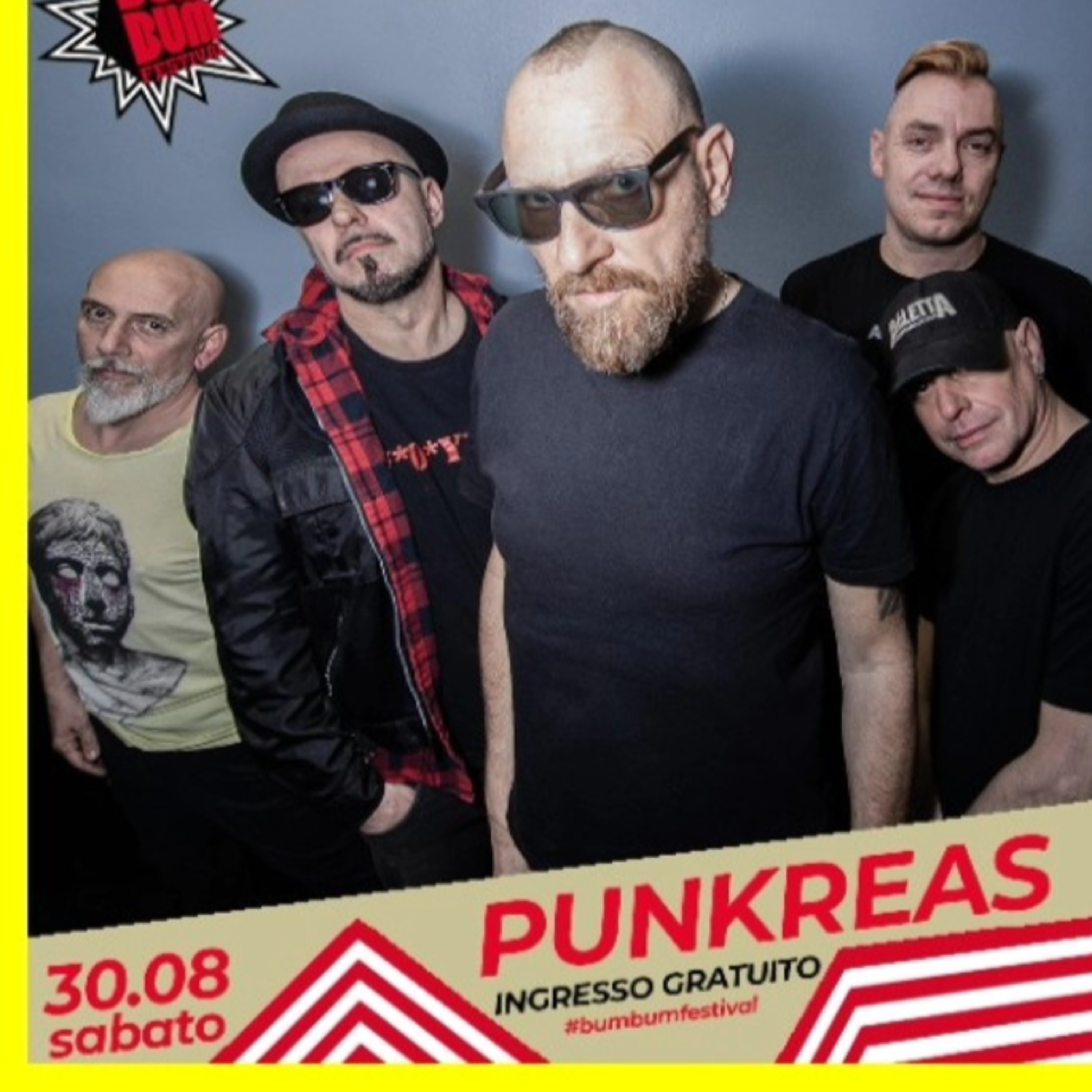 Intervista a Paletta dei Punkreas in vista della data del 30.8.2025 al Bum Bum Festival episode artwork