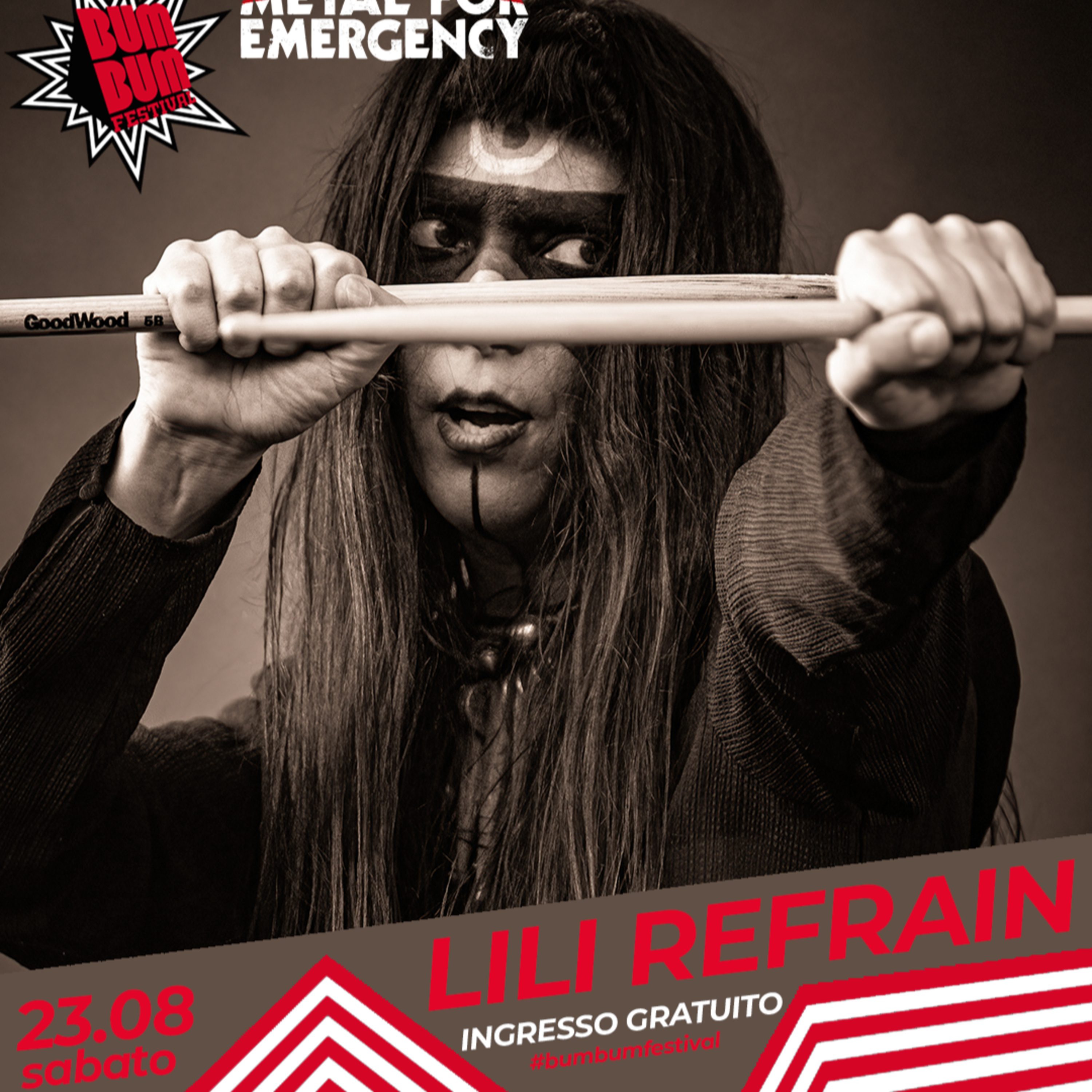 Intervista a Lili Refrain in vista del live al Bum Bum Festival per il Metal For Emergency 2025 episode artwork