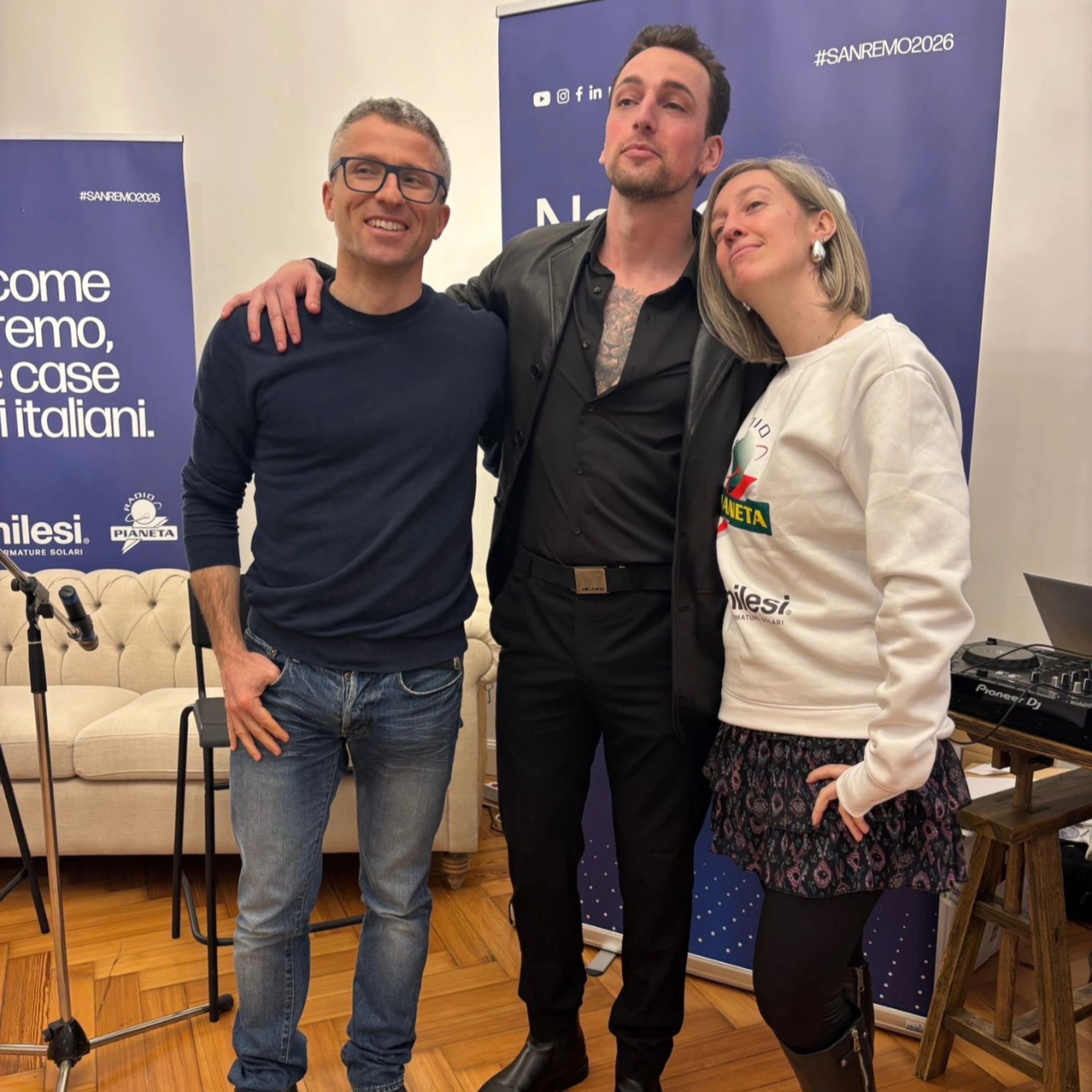 Intervista a Marco Millie che ha portato "Lonely Boy" per le strade di Sanremo 2026 episode artwork