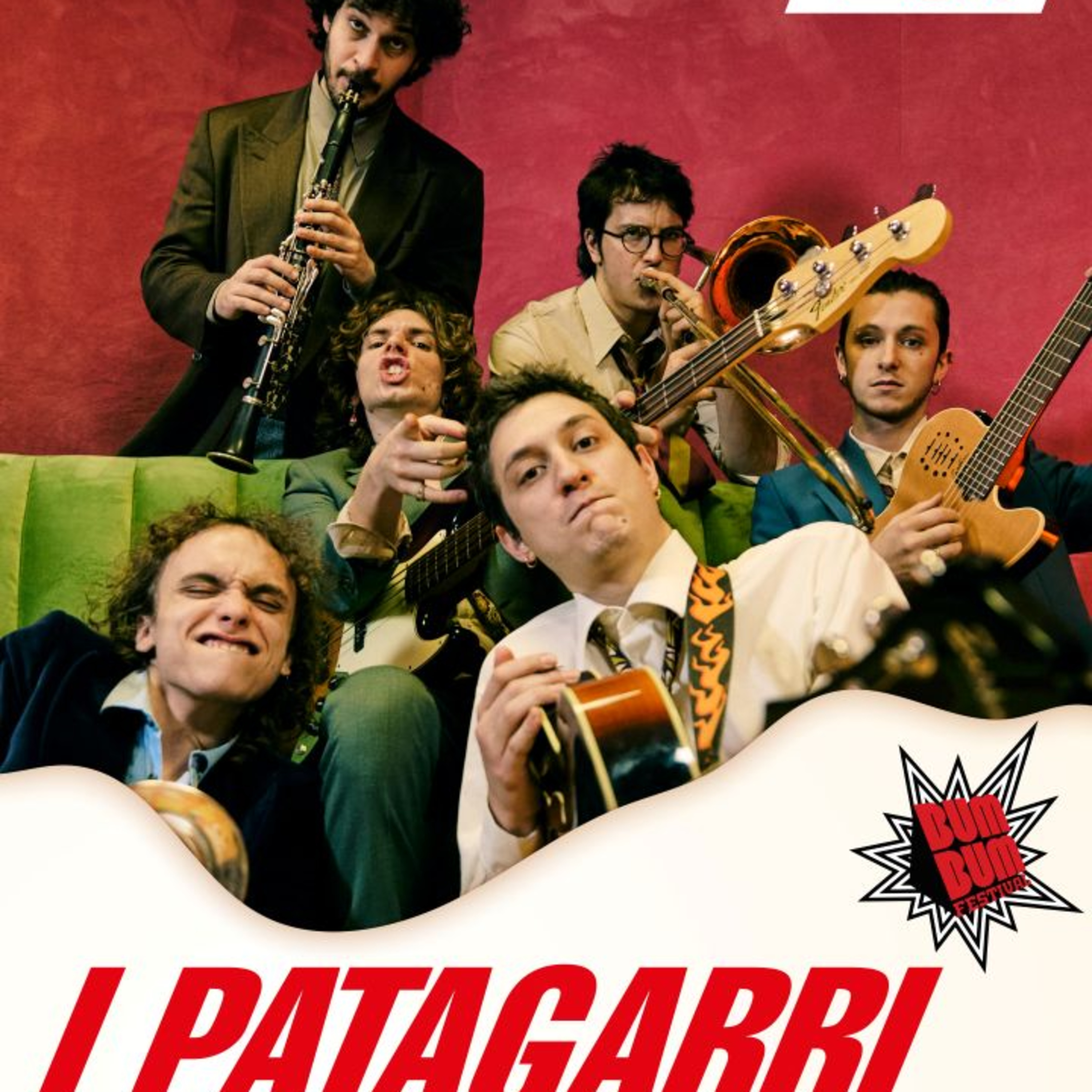 Gipsy-jazz tra sorrisi e messaggi importanti in arrivo con I Patagarri al Bum Bum Festival di Trescore Balneario (BG) episode artwork