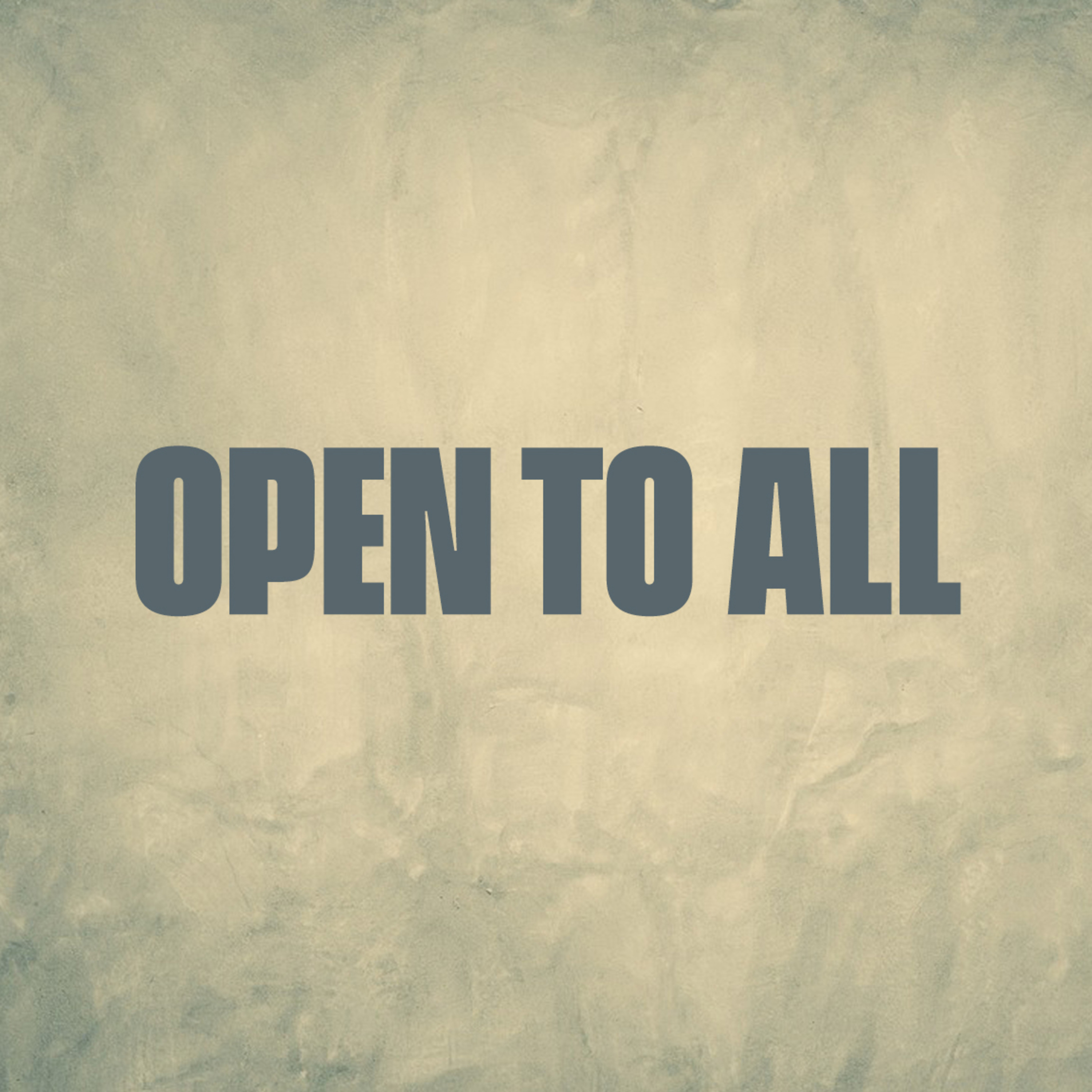 'Open to All' - Graham Rice - 5th of November 2023 episode artwork