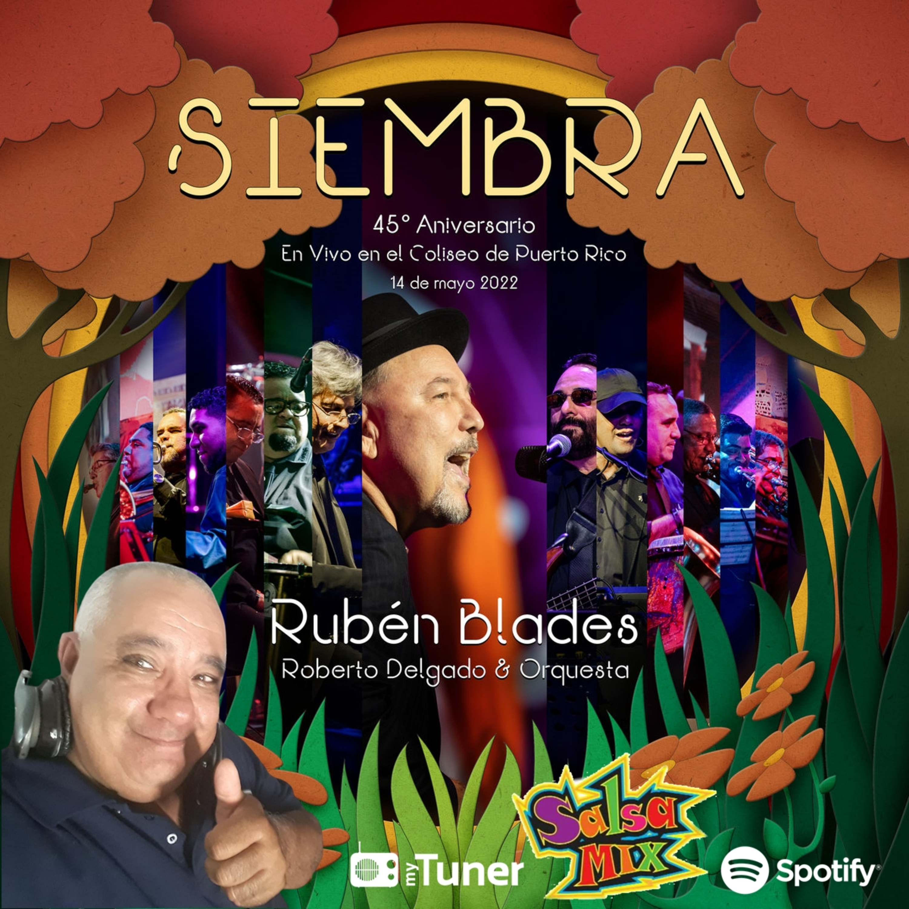SALSAMIX siembra 45° aniversario (en vivo en el coliseo de puerto rico, 14 de mayo 2022) episode artwork