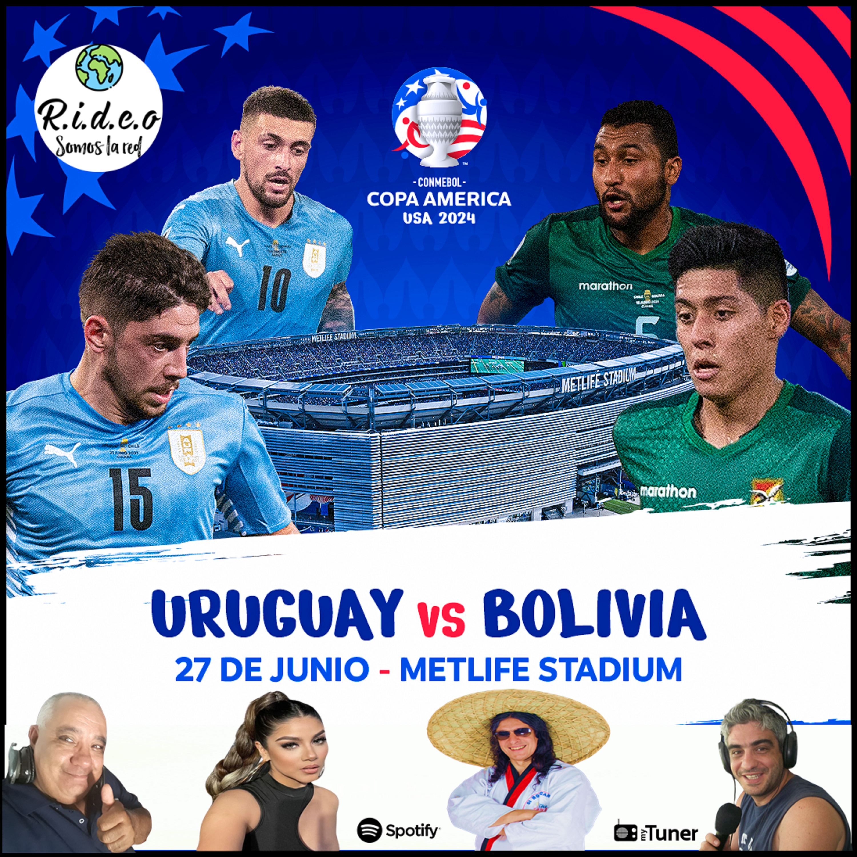 #URUGUAY vs #bolivia #2 #GrupoC #CopaAmerica2024 episode artwork