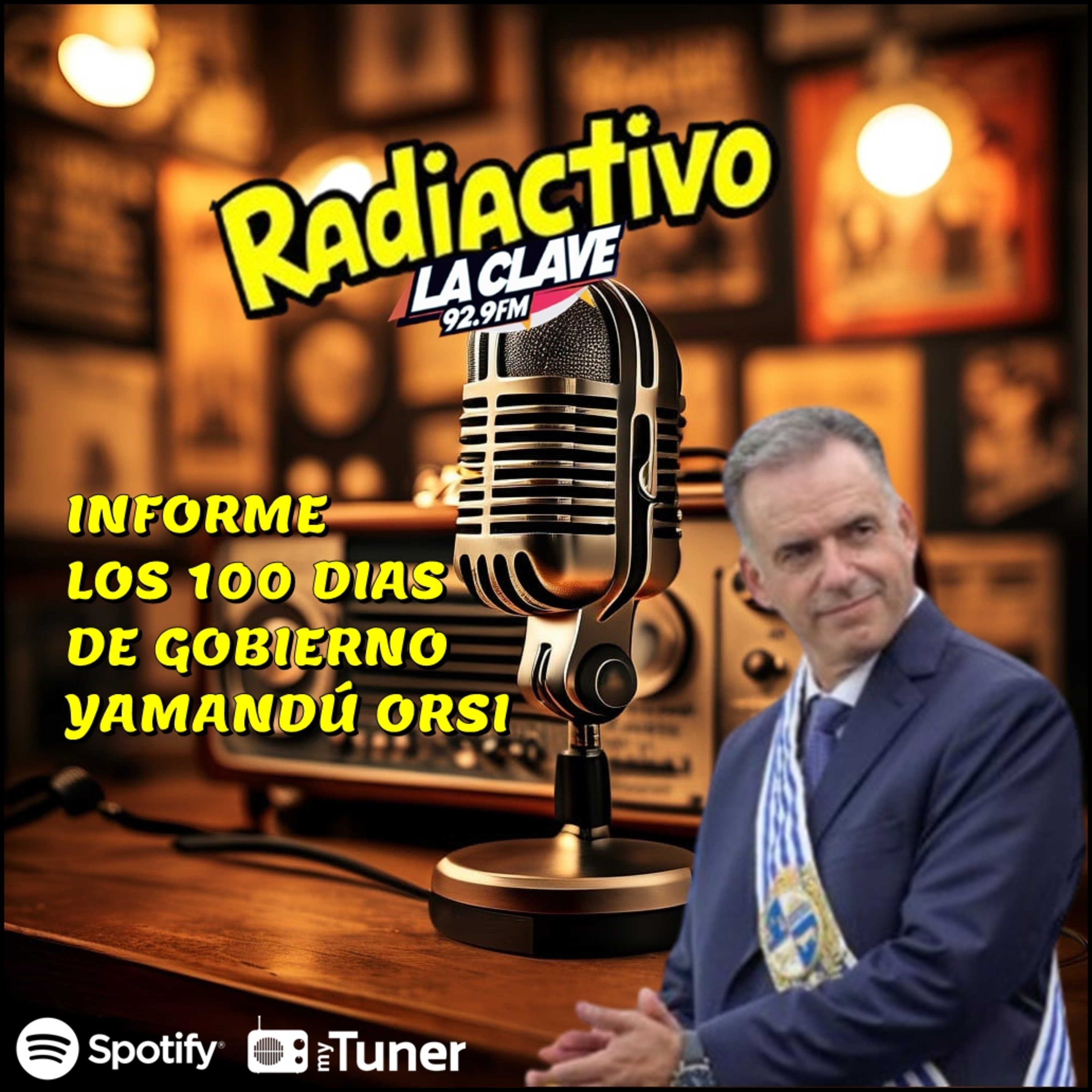 Programa Informativo Radiactivo ‐ los 100 dias de yamandú orsi 9-6-2025 episode artwork