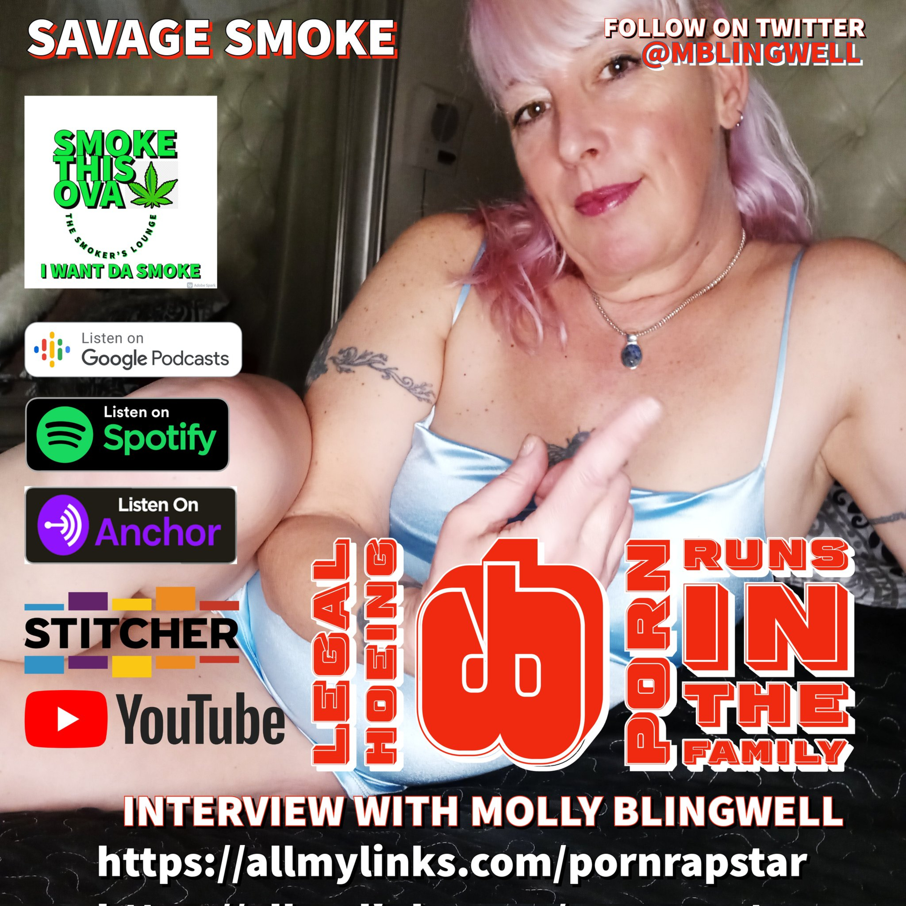 Savage Smoke: Legal Hoeing & Porn Runs In The Family