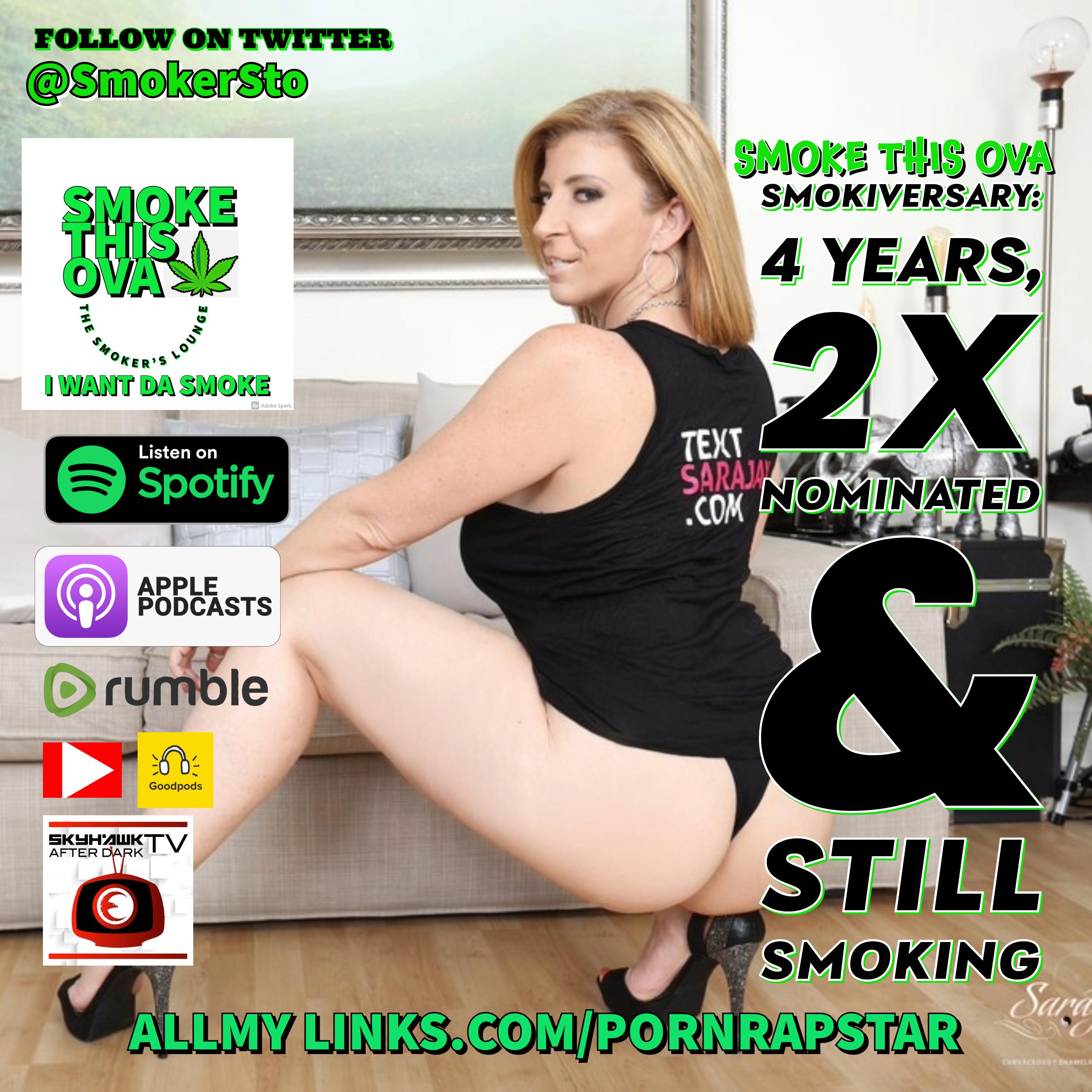 Smoke This Ova Smokiversary: 4 Years, 2x Nominated & Still Smoking