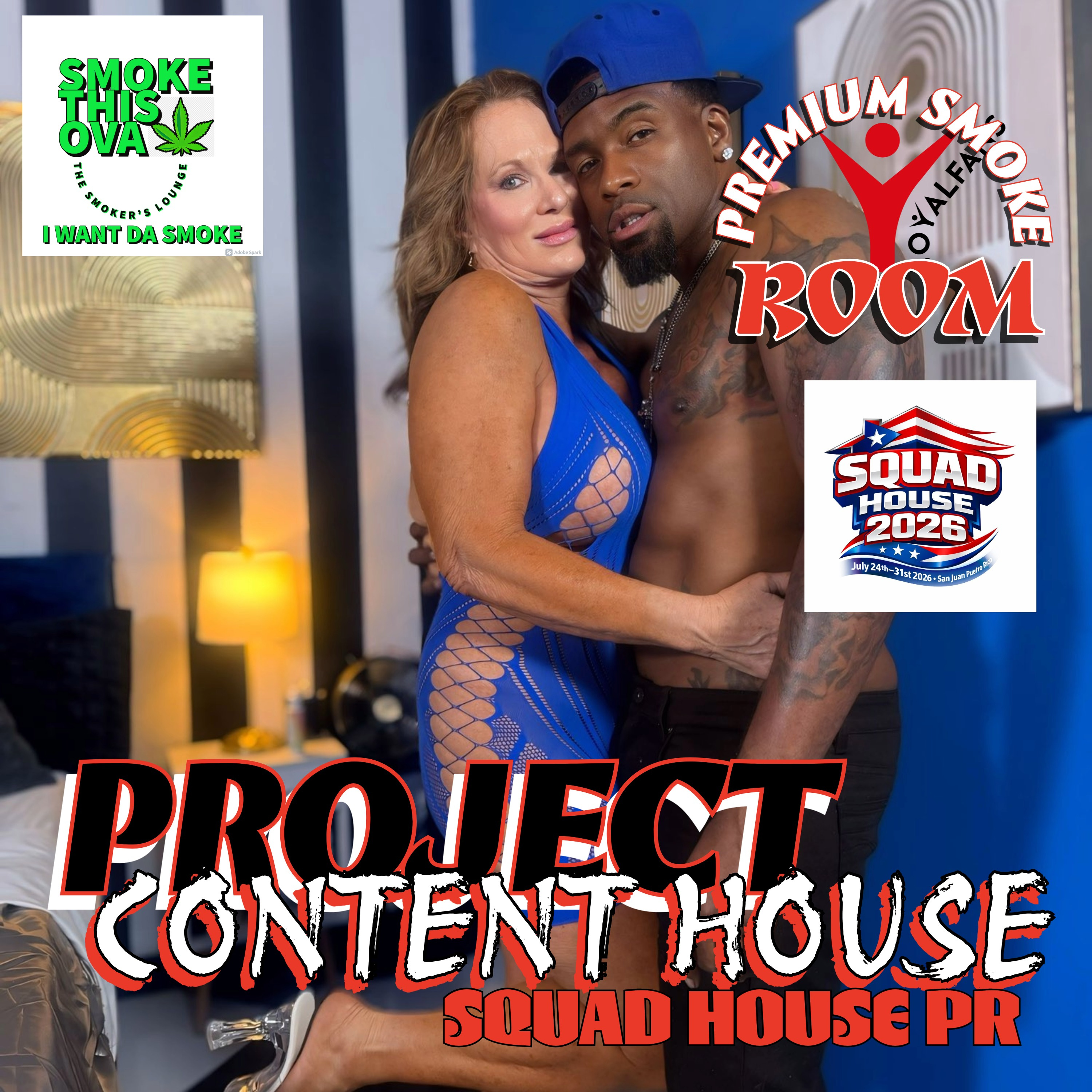 Project Content House: Squad House PR episode artwork