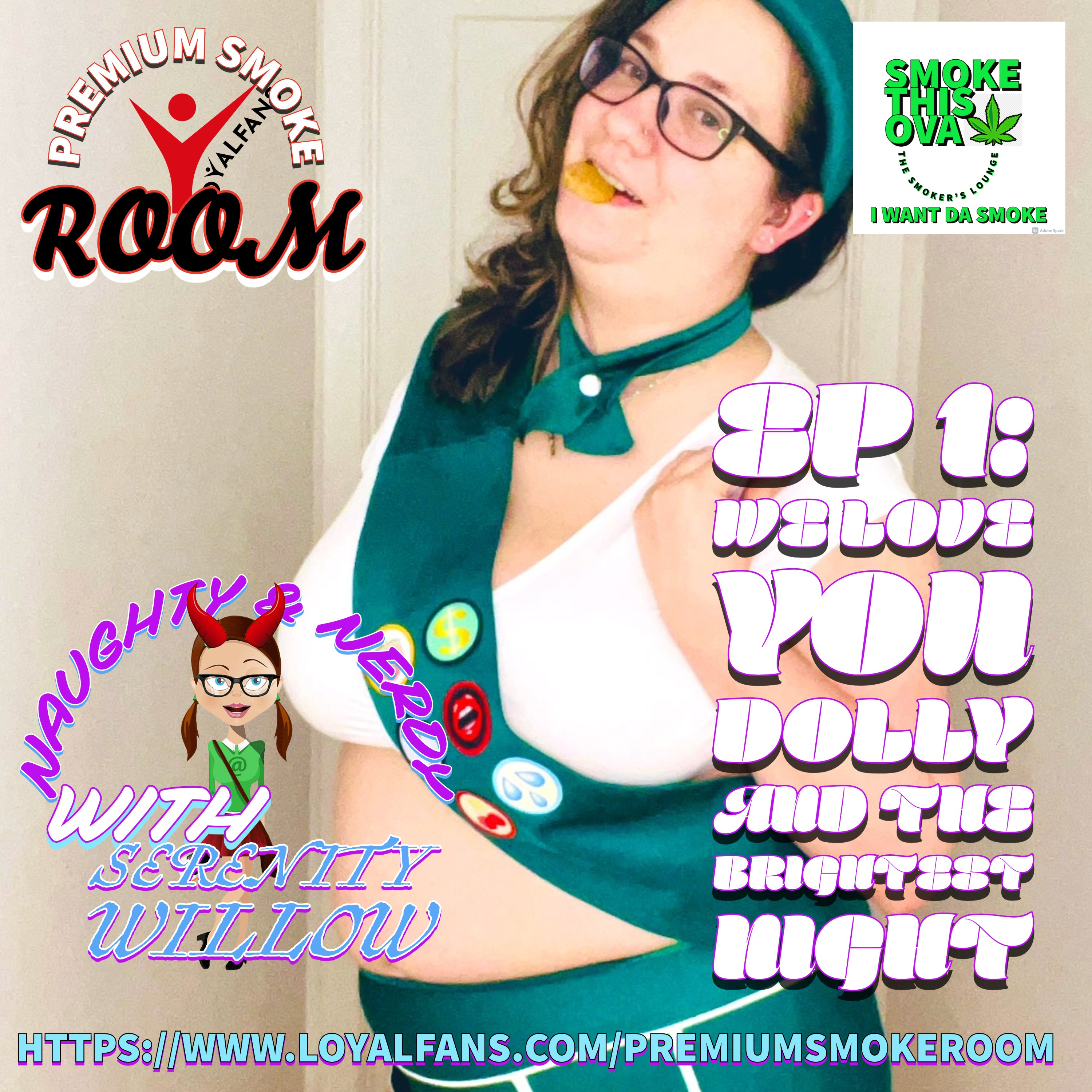 Naughty & Nerdy With Willow Ep. 1 We Love You Dolly & The Brightest Night episode artwork