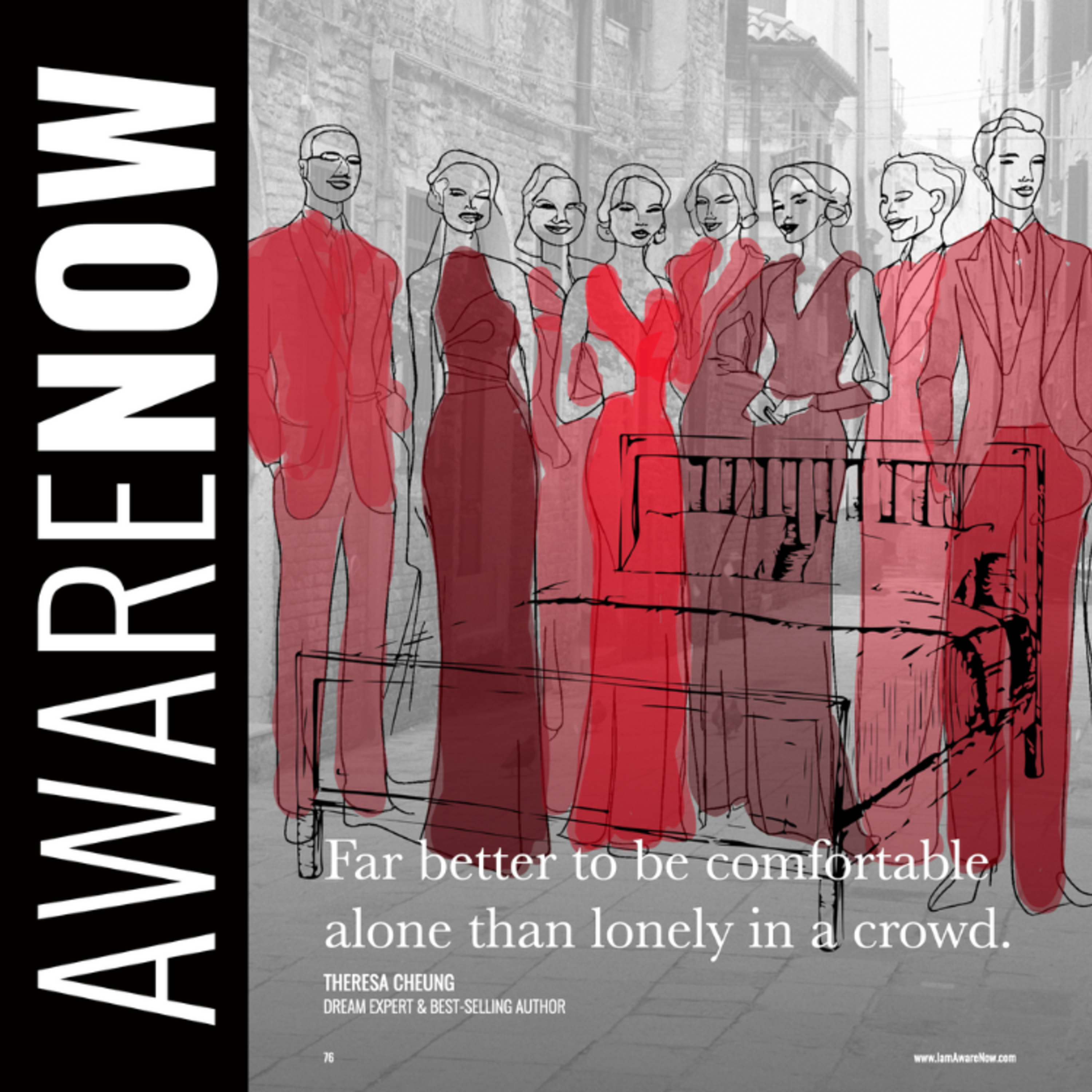 Theresa Cheung: A Dream Interpretation: 'Lonely In A Crowd' episode artwork