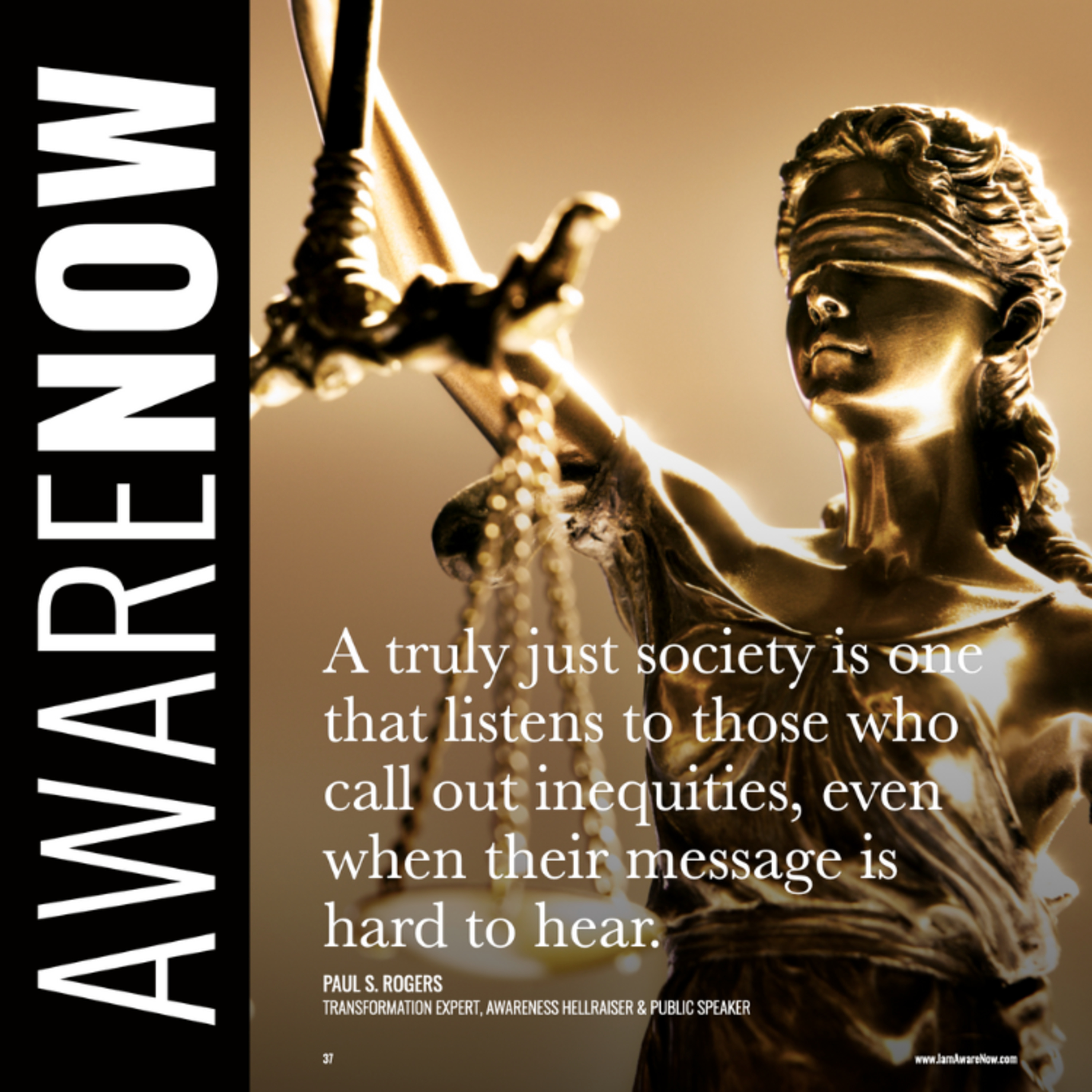 Paul Rogers: Personal Story: 'Justice Is Not "Being Woke"' episode artwork