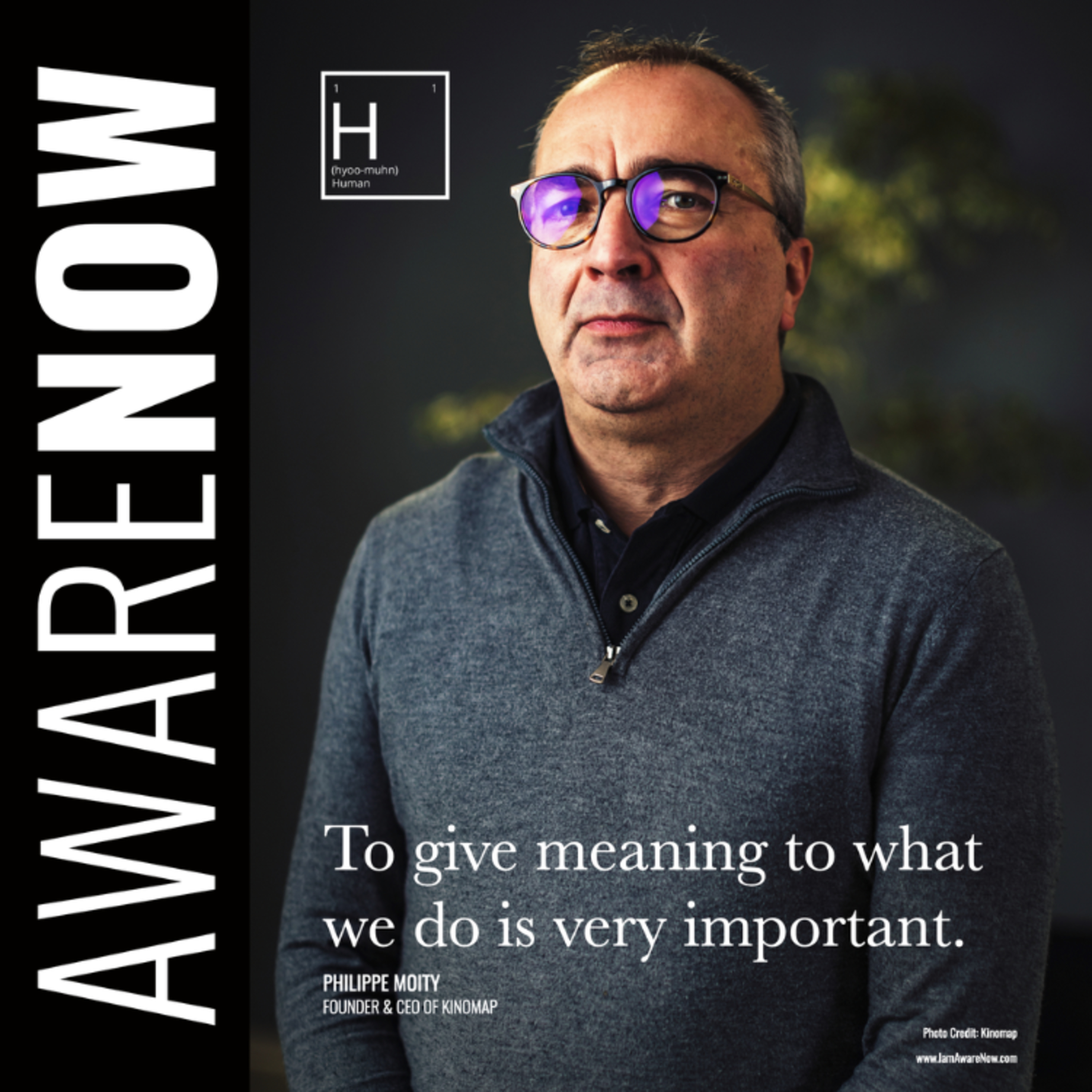 AwareNow 'Innerviews' w/Philippe Moity in 'The Motivation to Move'