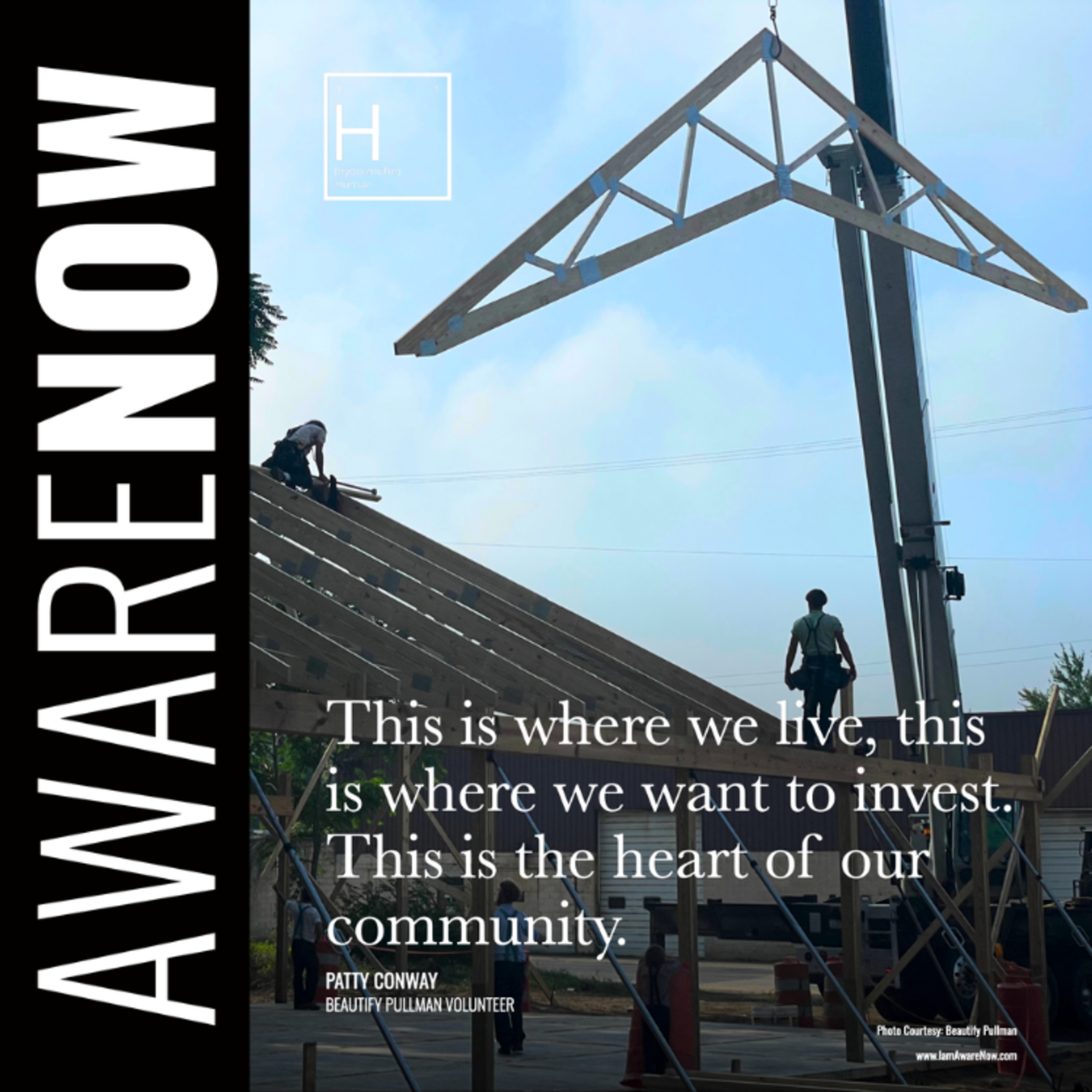 AwareNow 'Innerviews' w/Patty Conway in 'Beautify Pullman'