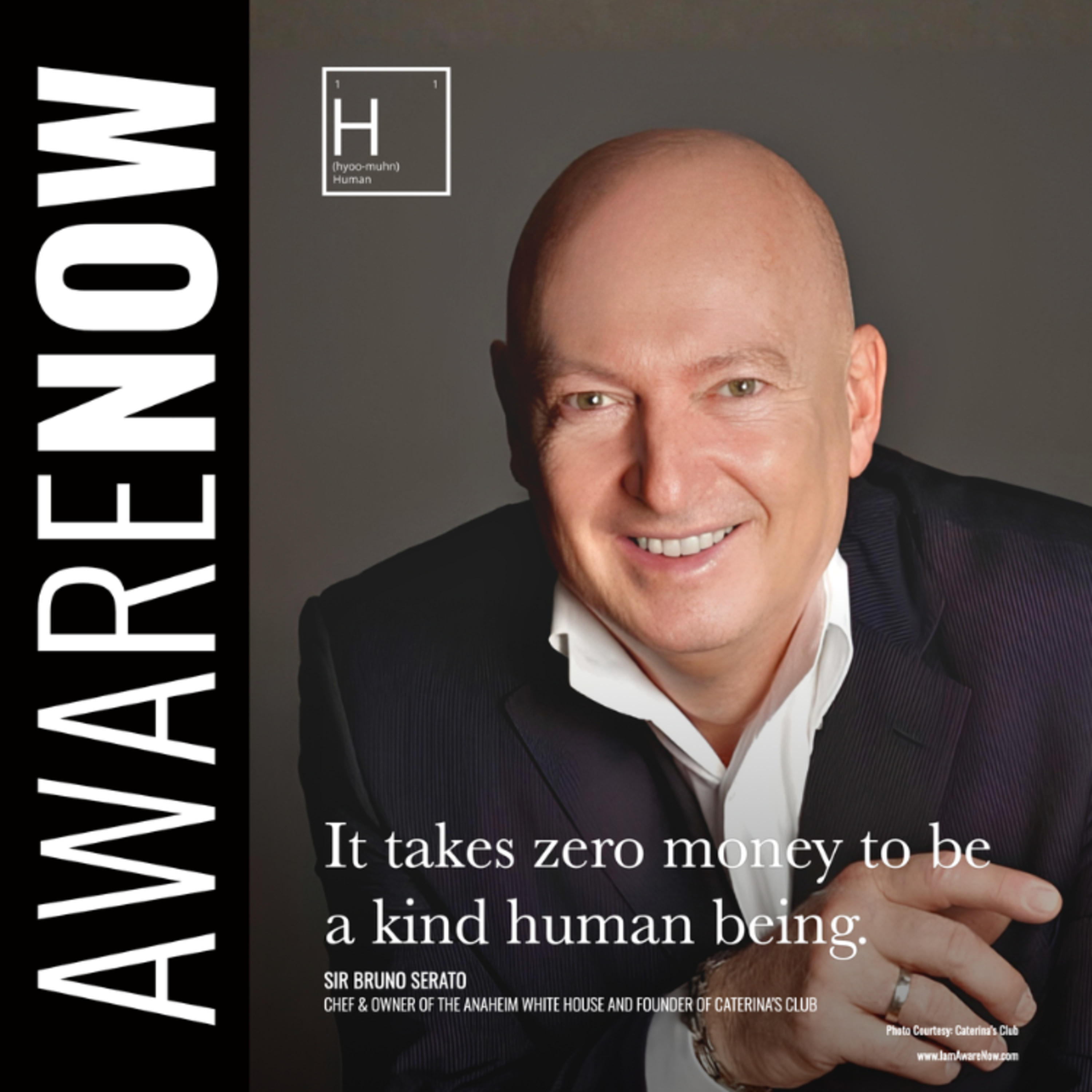 AwareNow 'Innerviews' w/Bruno Serato in 'Serving Hope'