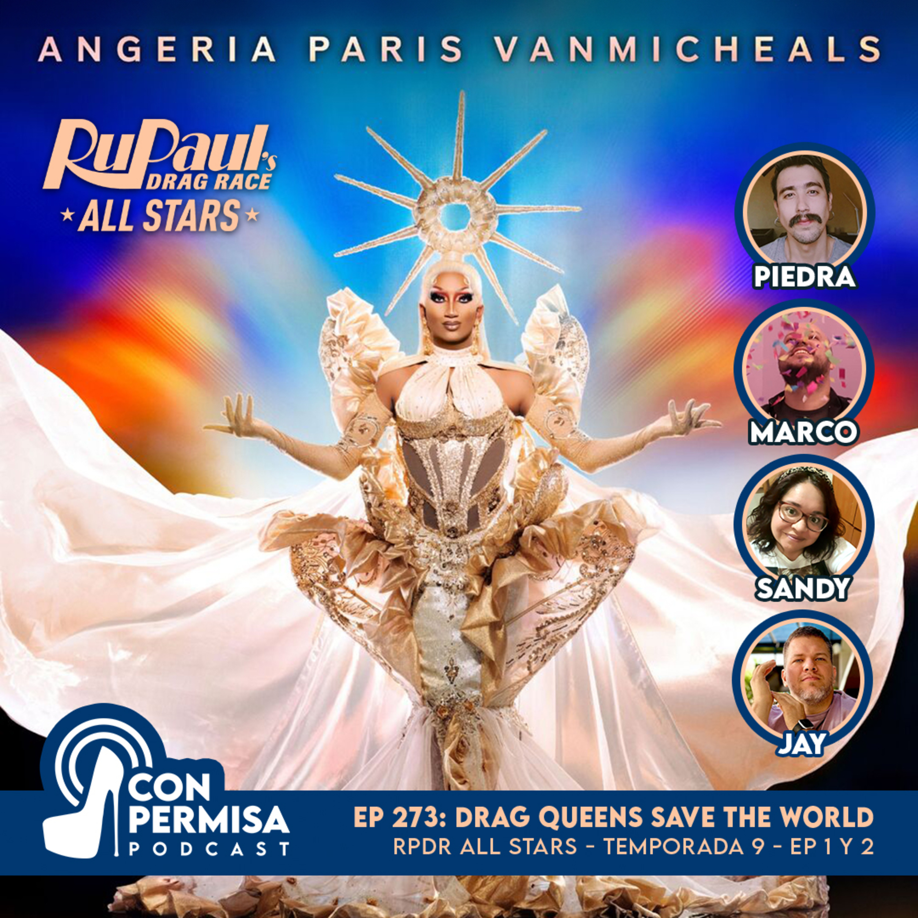 Portada de Con Permisa Podcast