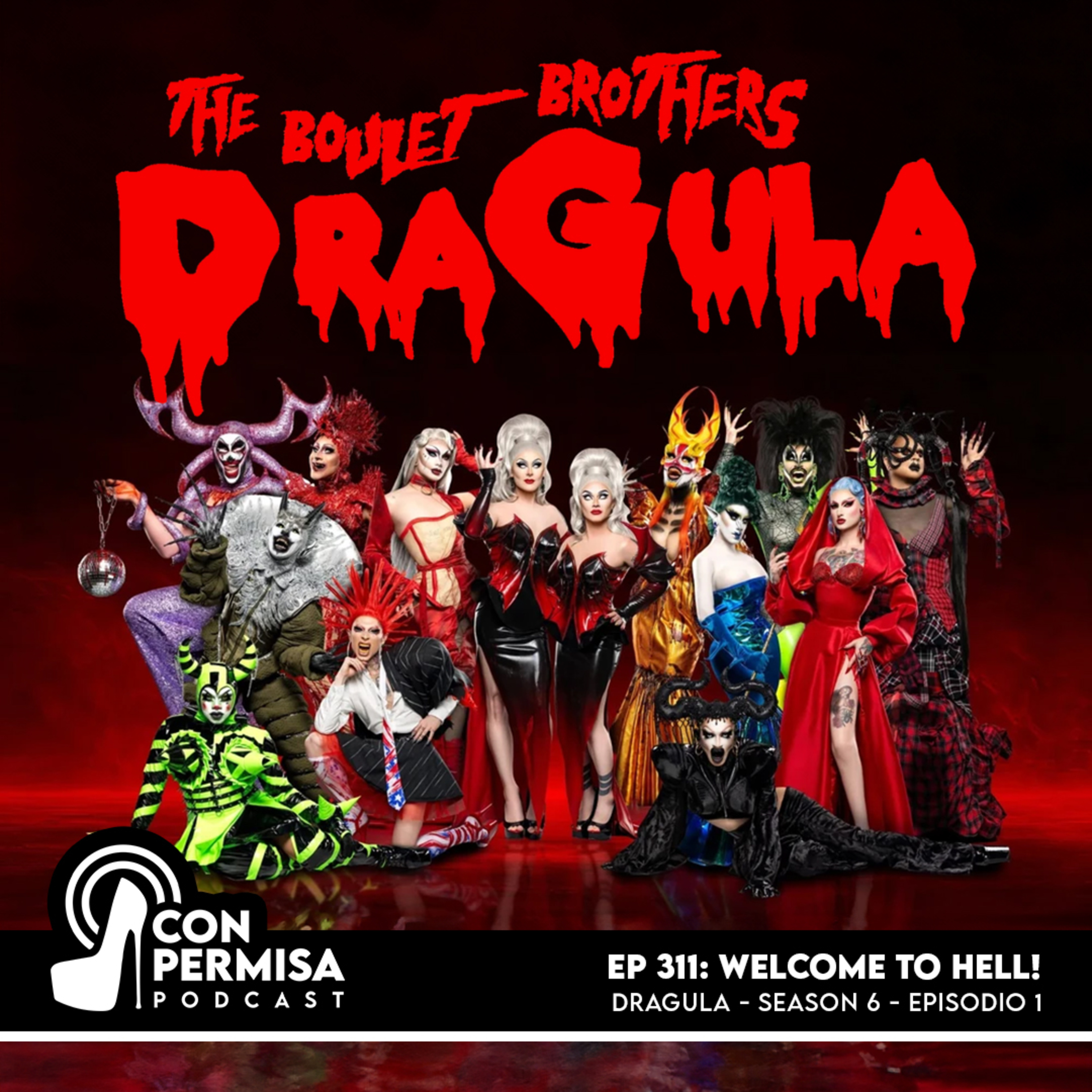 Portada de Con Permisa Podcast