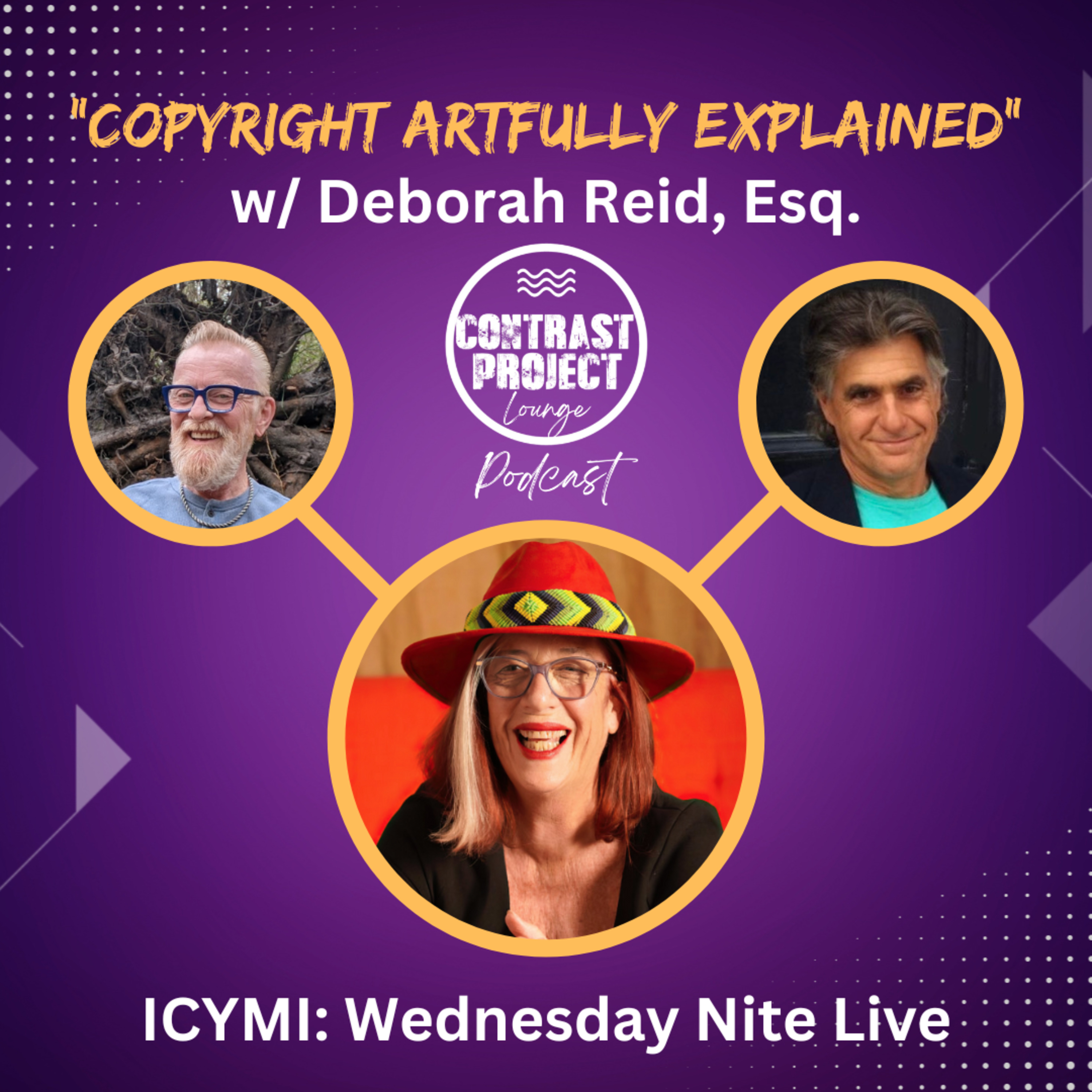 Copyright Artfully Explained with Author Deborah Reid, Esq. - Livestream edition episode artwork