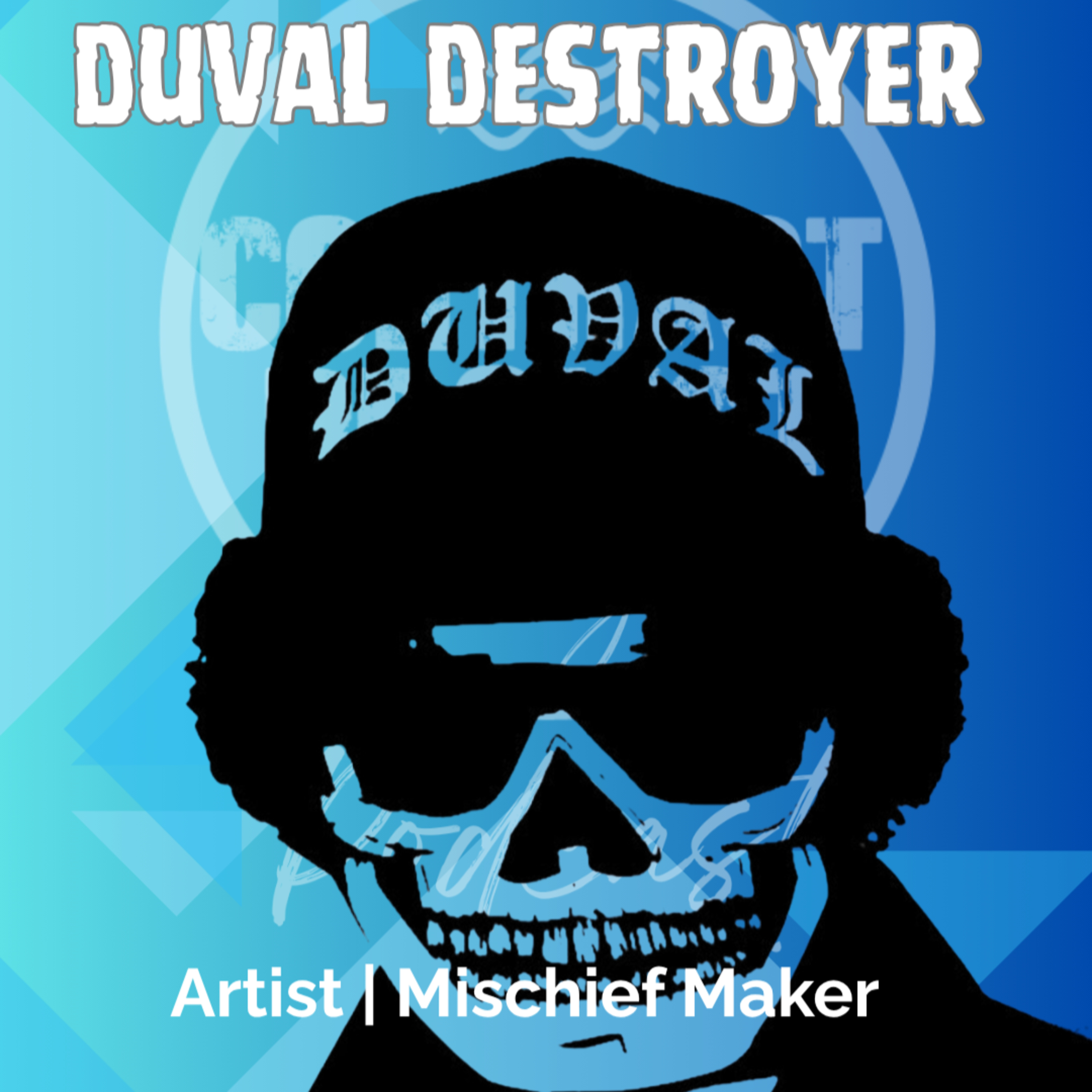 Duval Destroyer - Artist - artistic identity, cultural transition - Oct 2025 episode artwork