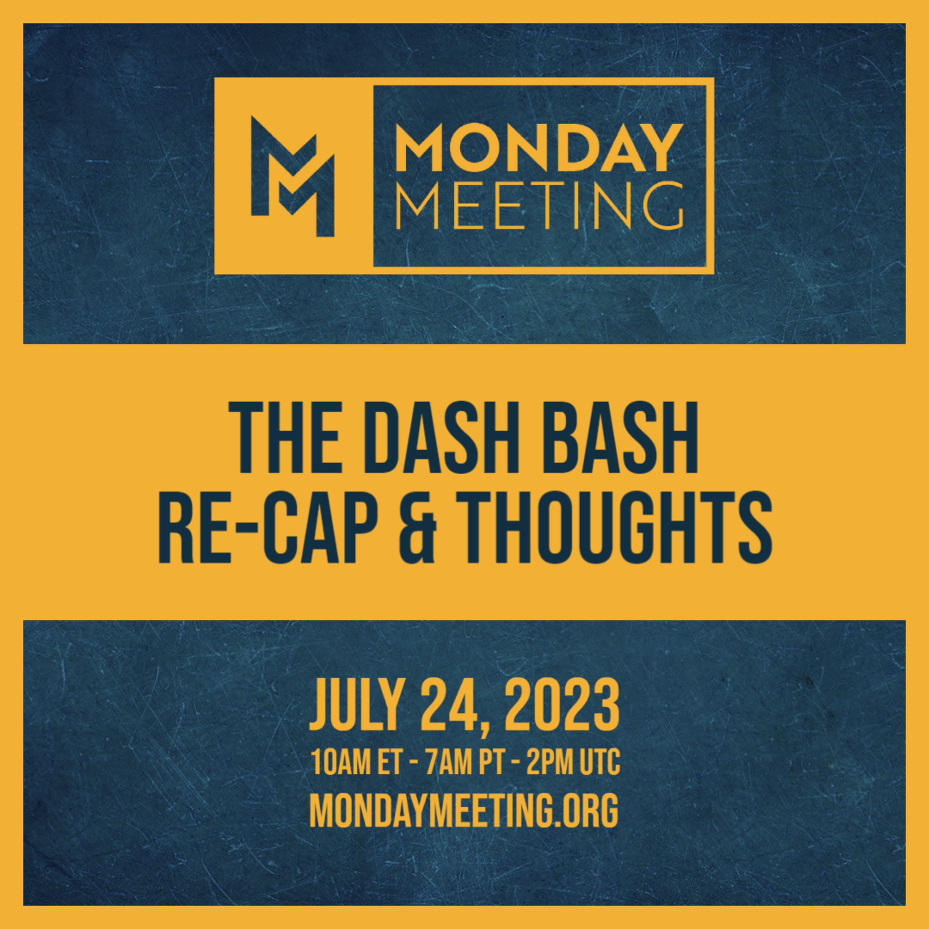 After the Dash Bash: Discussions on Inclusion, Inspiration, and Industry Changes || July 24, 2023