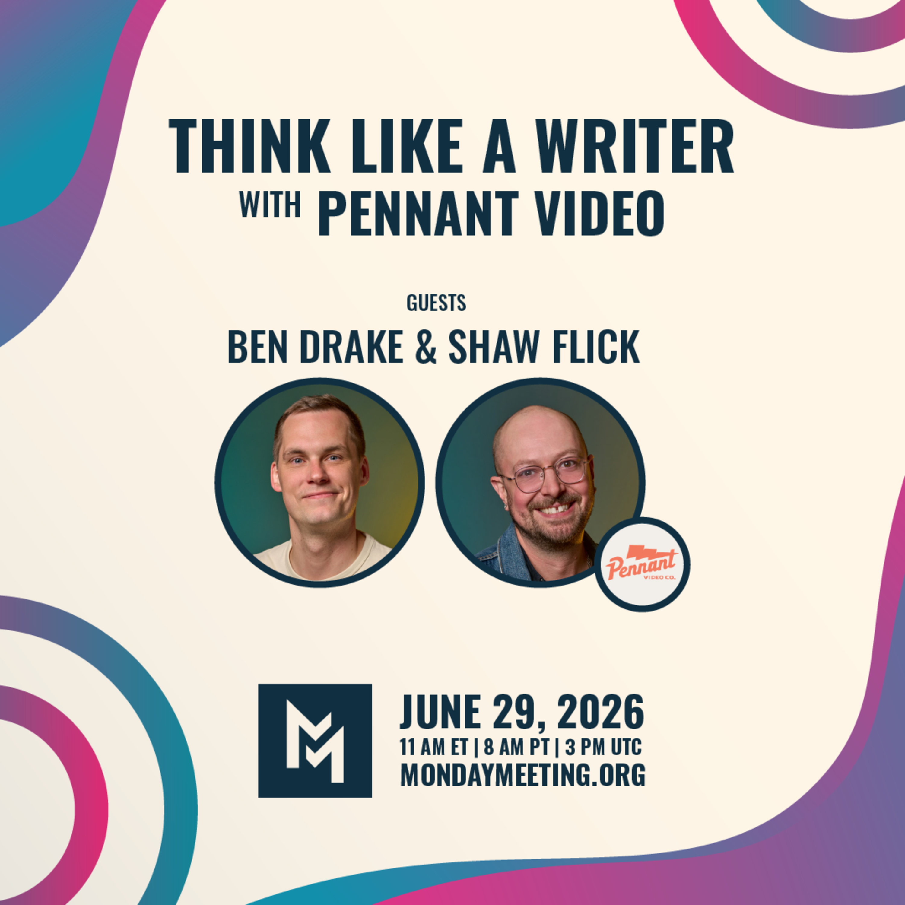 Think Like a Writer with Pennant Video | Jun 29, 2026  episode artwork