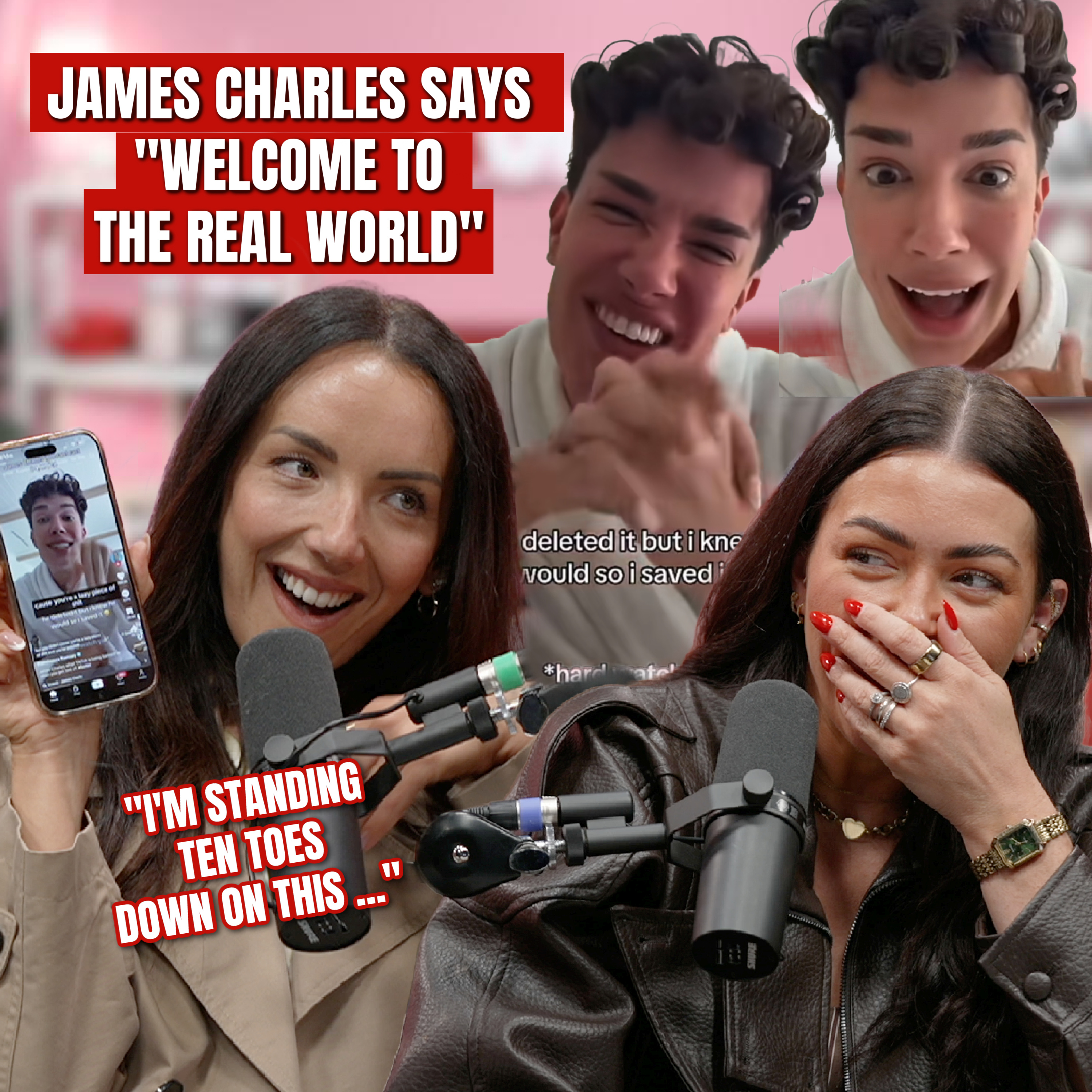 JAMES CHARLES IS STANDING TEN TOES DOWN! | Bye sister, Random Reiki and Lauren's stuck abroad! episode artwork