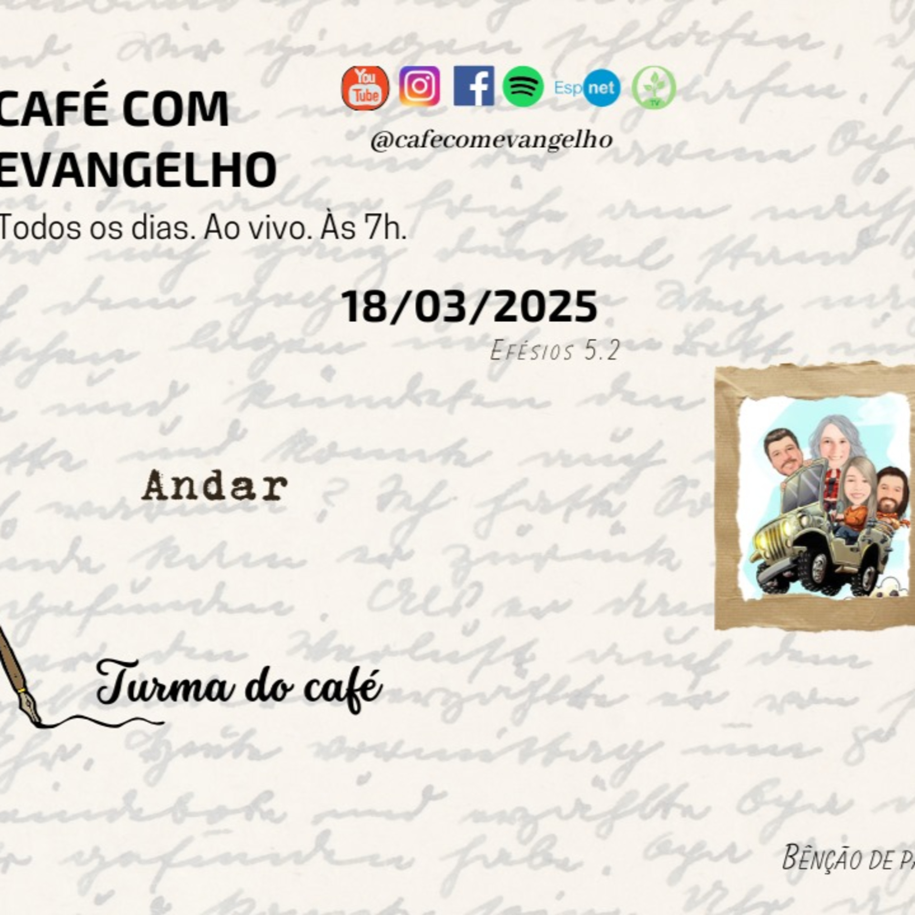 Café com Evangelho - Efésios 5.2 | Andar episode artwork