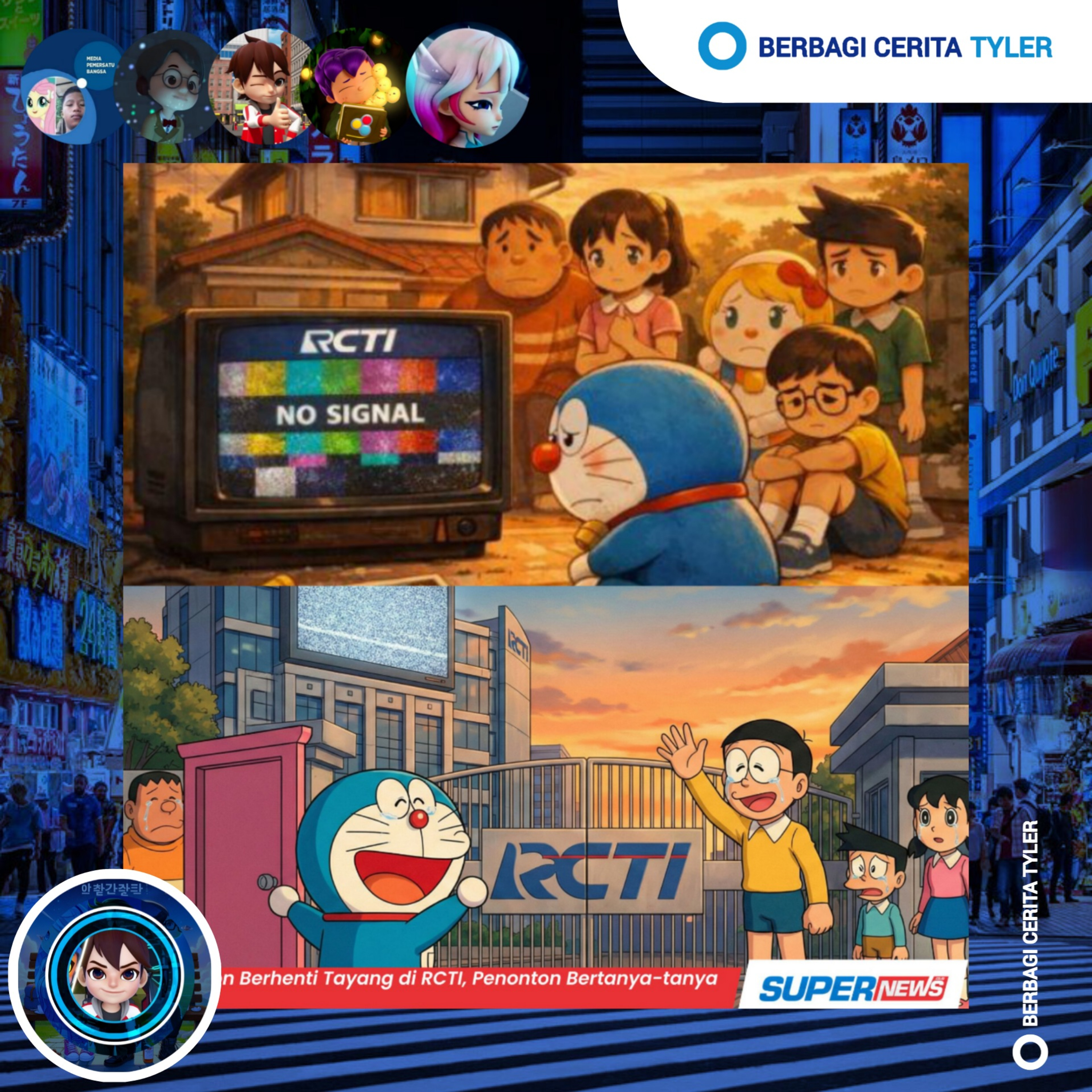 Setelah 35 Tahun Menemani, Doraemon Tak Lagi Tayang di RCTI, Akhir Kenangan Minggu Pagi? episode artwork