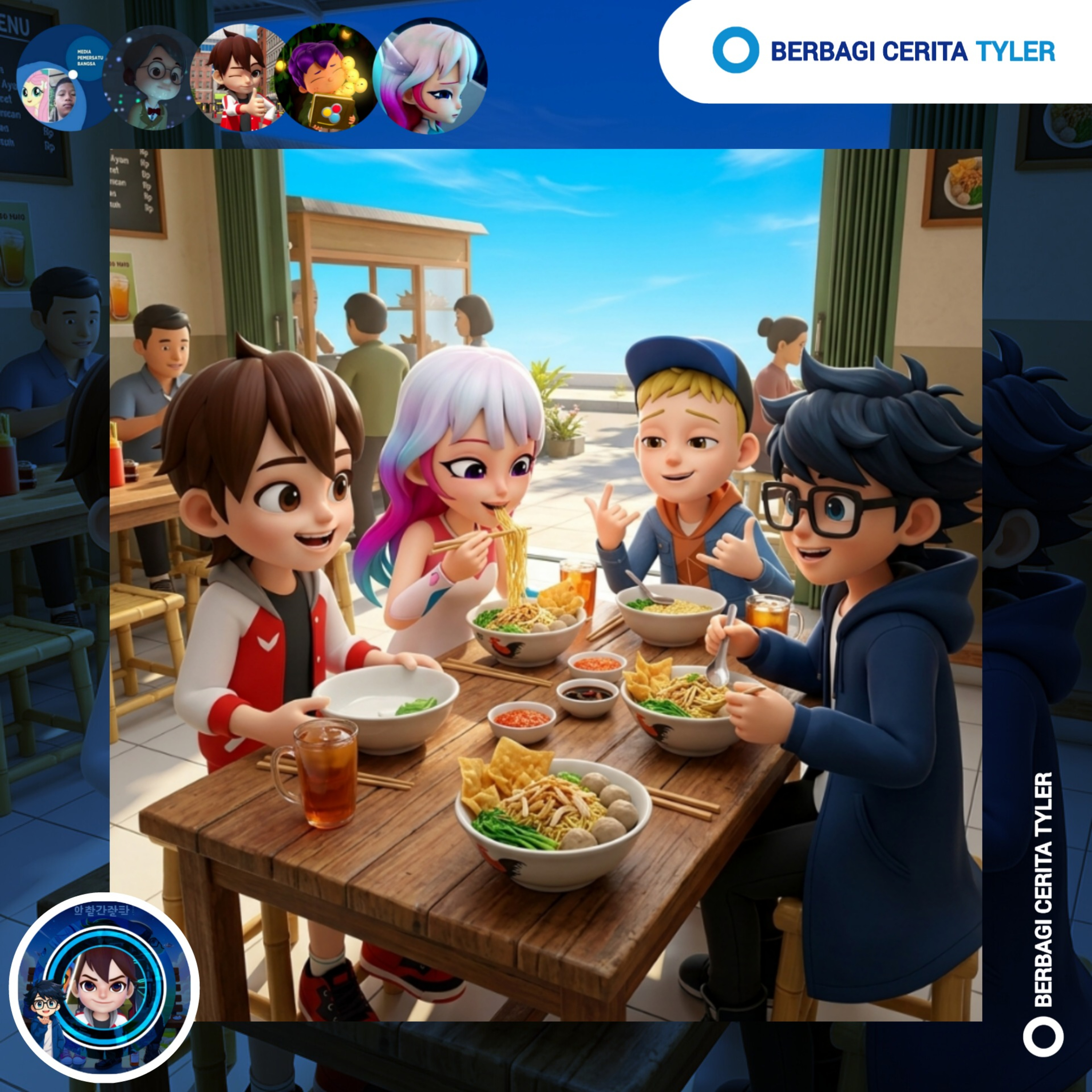Tips dari Kita Rahasia Menabung Tanpa Pelit Ala Kakeibo Versi Zora, Tyler, Brady, dan Marta  episode artwork