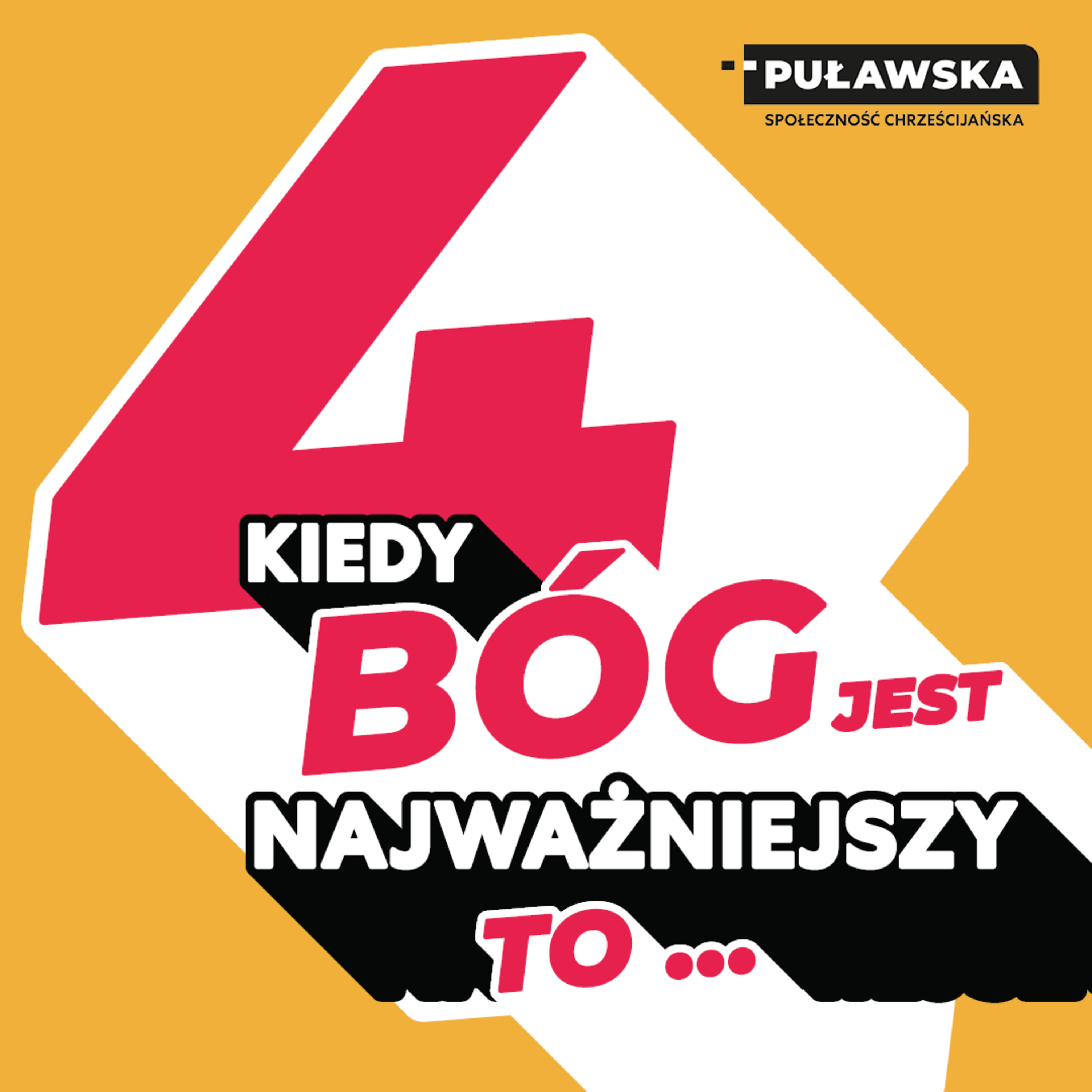 Kiedy Bóg jest najważniejszy, to #4 - Żyję dla Jego Królestwa - pastor Zbyszek Tarkowski episode artwork