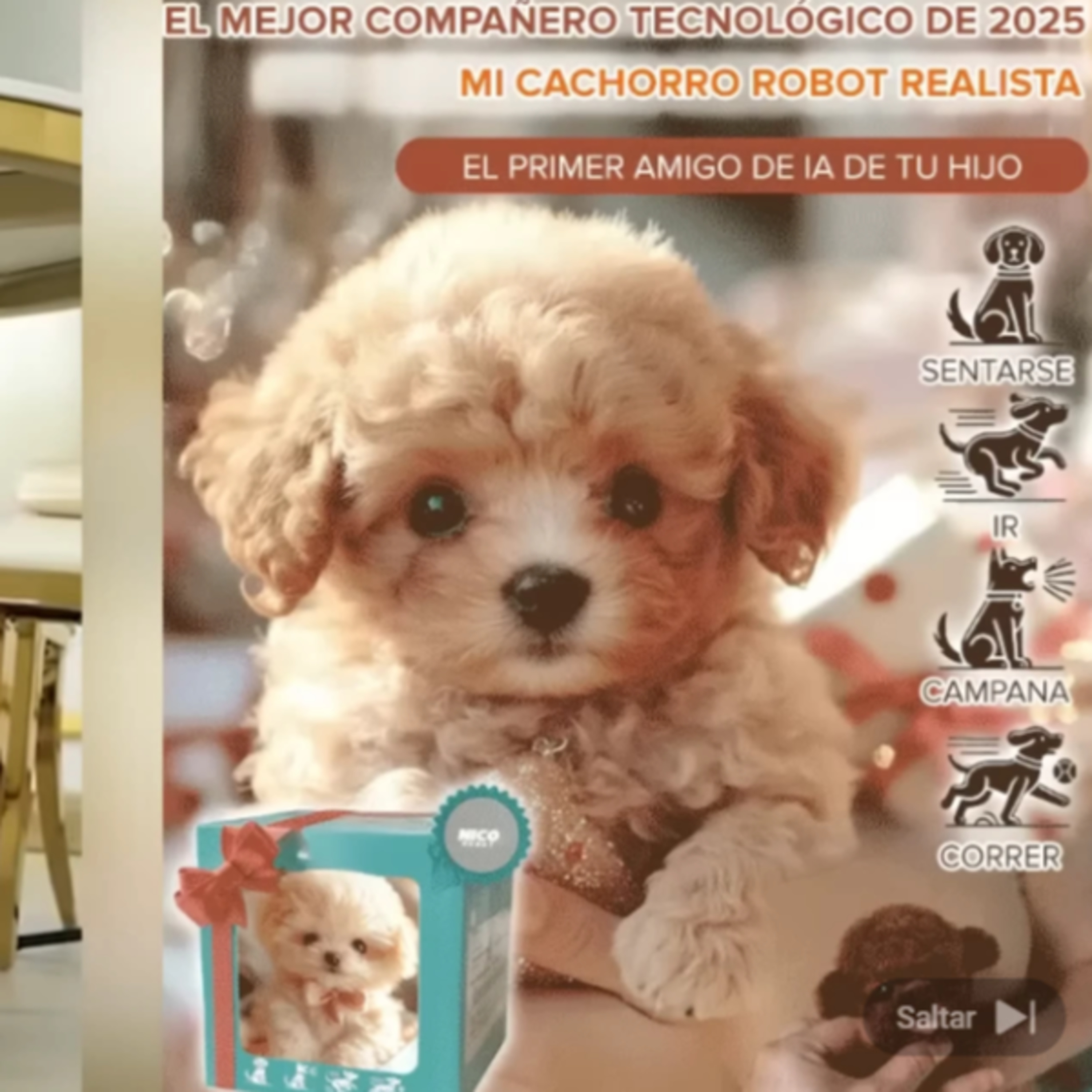 El primer robot cachorro de venta en México