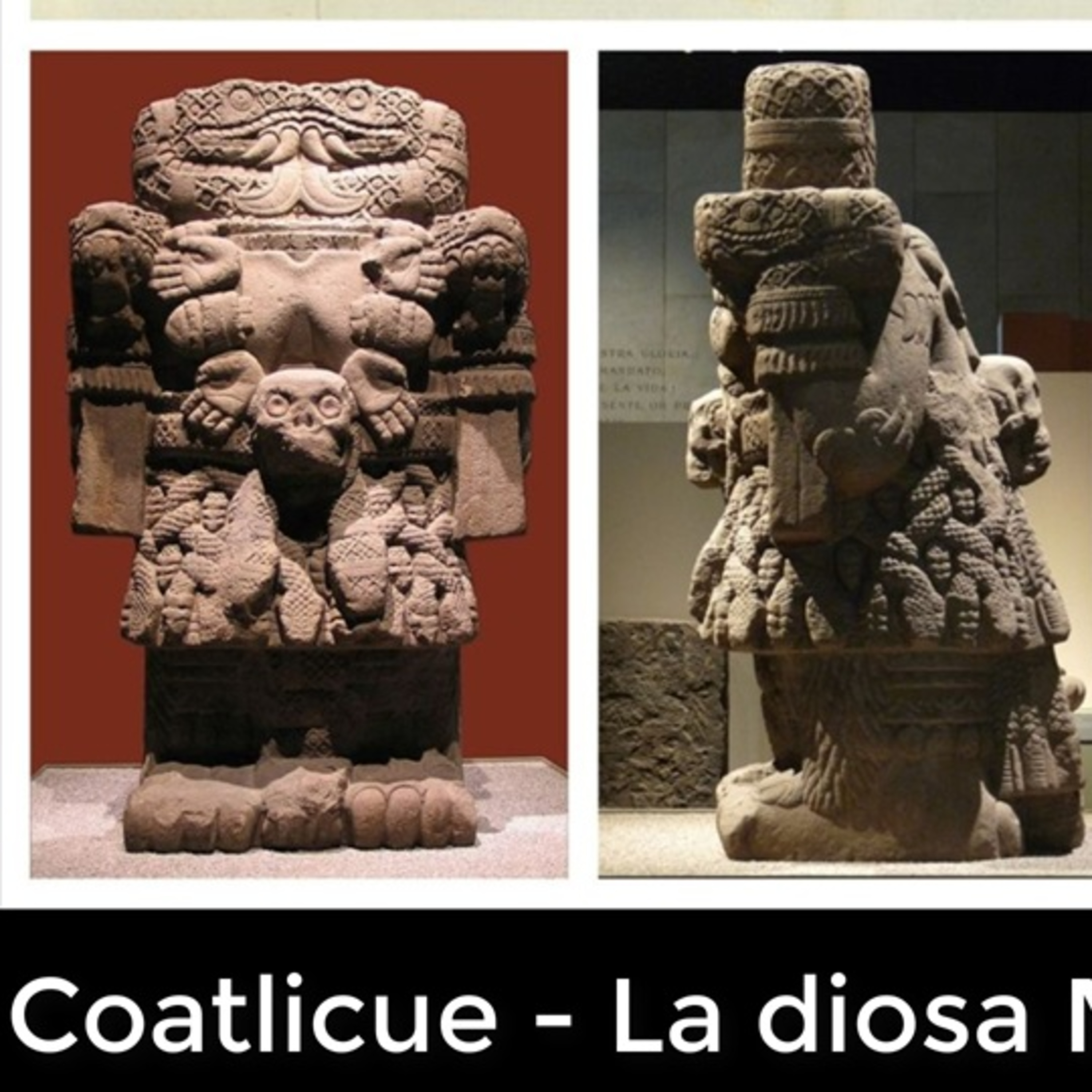 La imagen de Coatlicue en México #historia