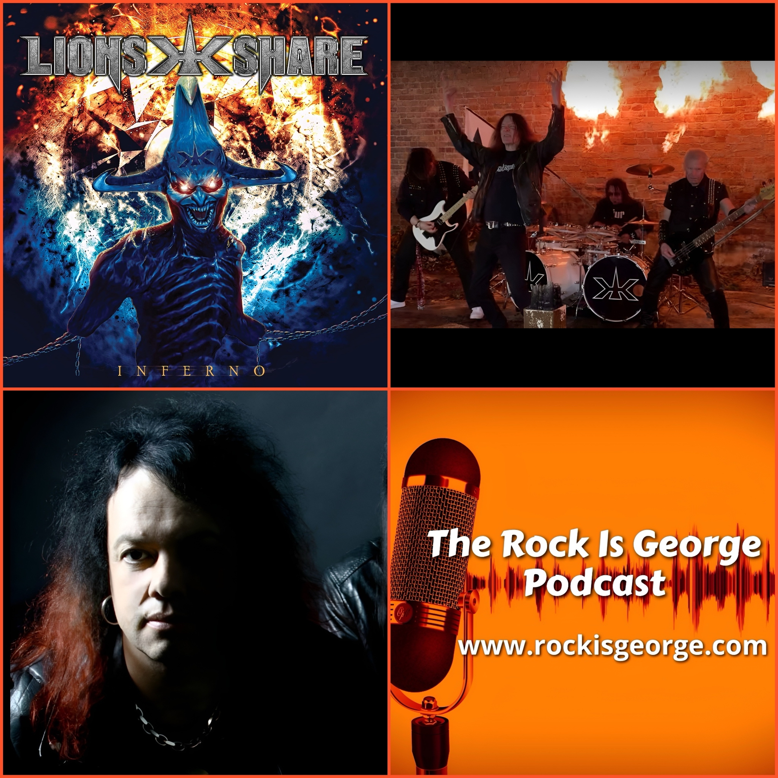 Ep.250: Interview with LARS CHRISS of LION’S SHARE | ‘Inferno’ | NILS PATRIK JOHANSSON | IMPERA episode artwork