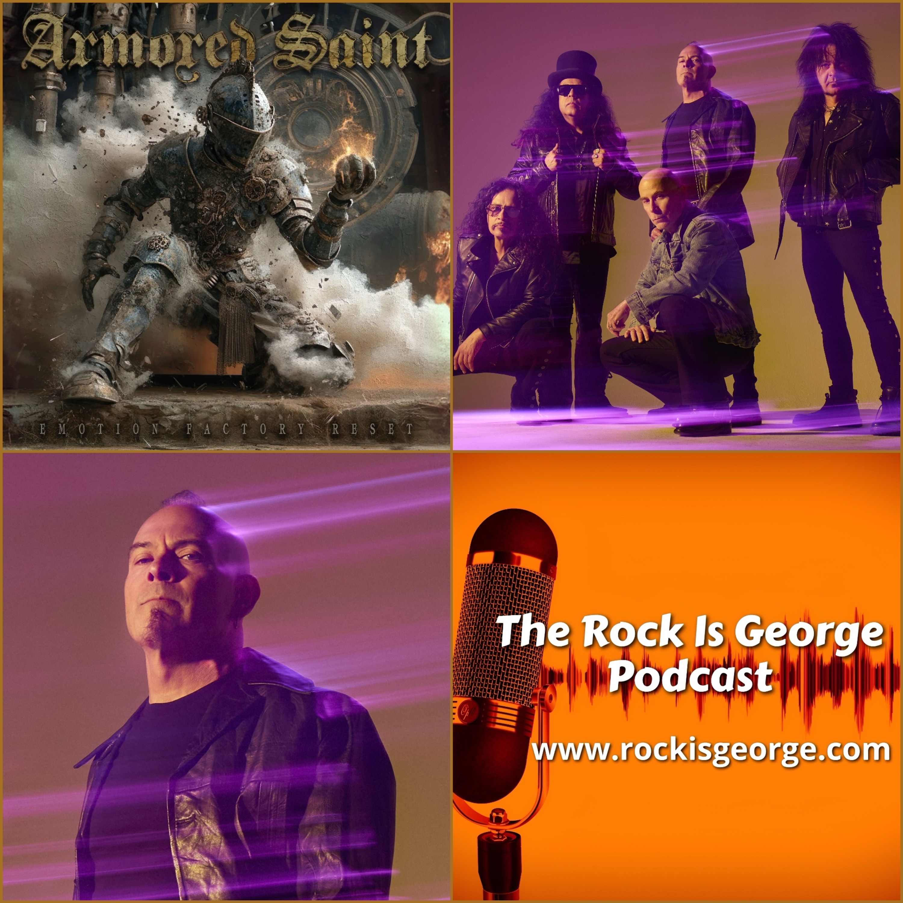 Ep.253: Interview with JOEY VERA of ARMORED SAINT | ‘Emotion Factory Reset’ | FATES WARNING episode artwork