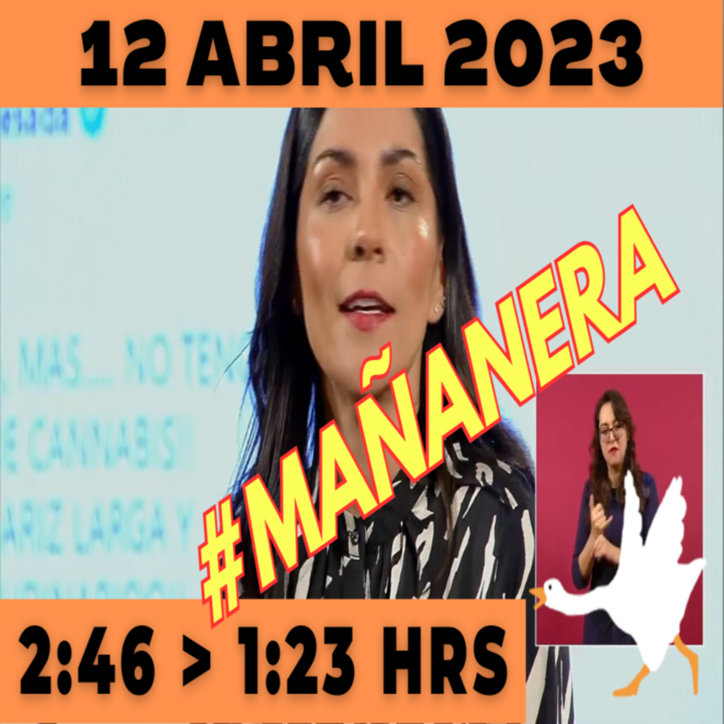 💩🐣 Conferencia de prensa matutina Miércoles 12 de Abril 2023 Presidente AMLO de 2:46 a 1:23. episode artwork