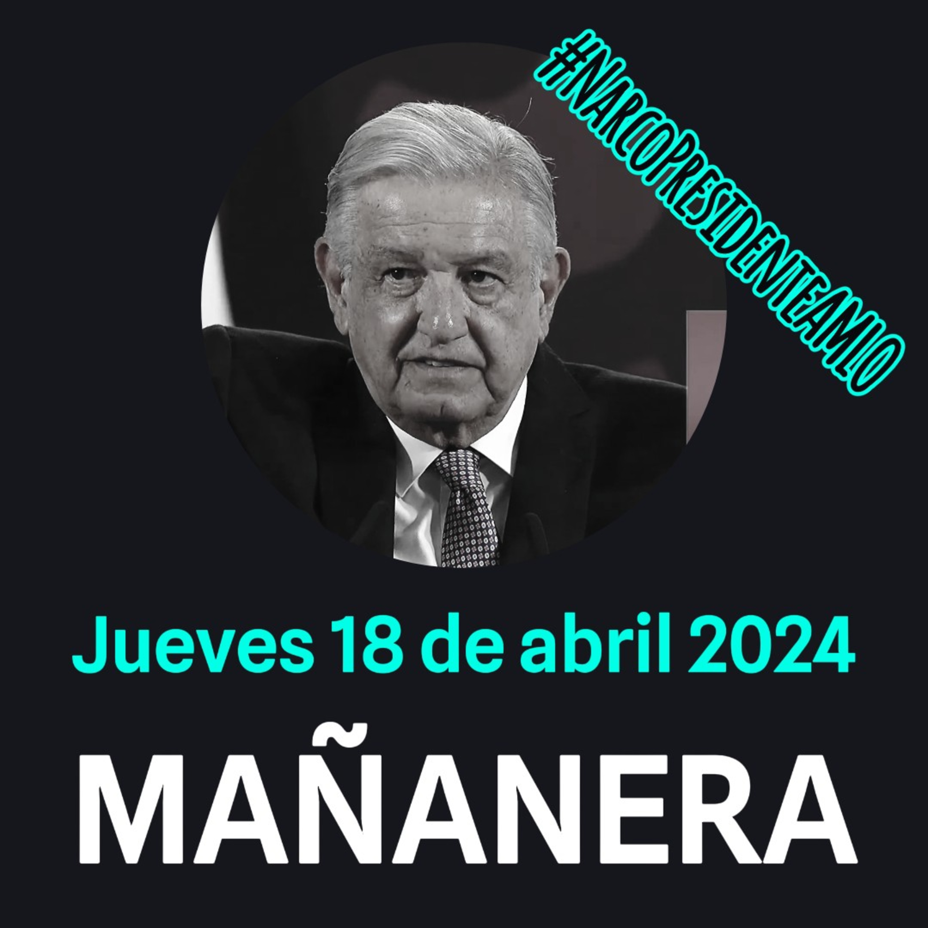 💩🐣👶 AMLITO | Mañanera *Jueves 18 de abril 2024* | El gansito veloz 3:33 a 1:55. episode artwork