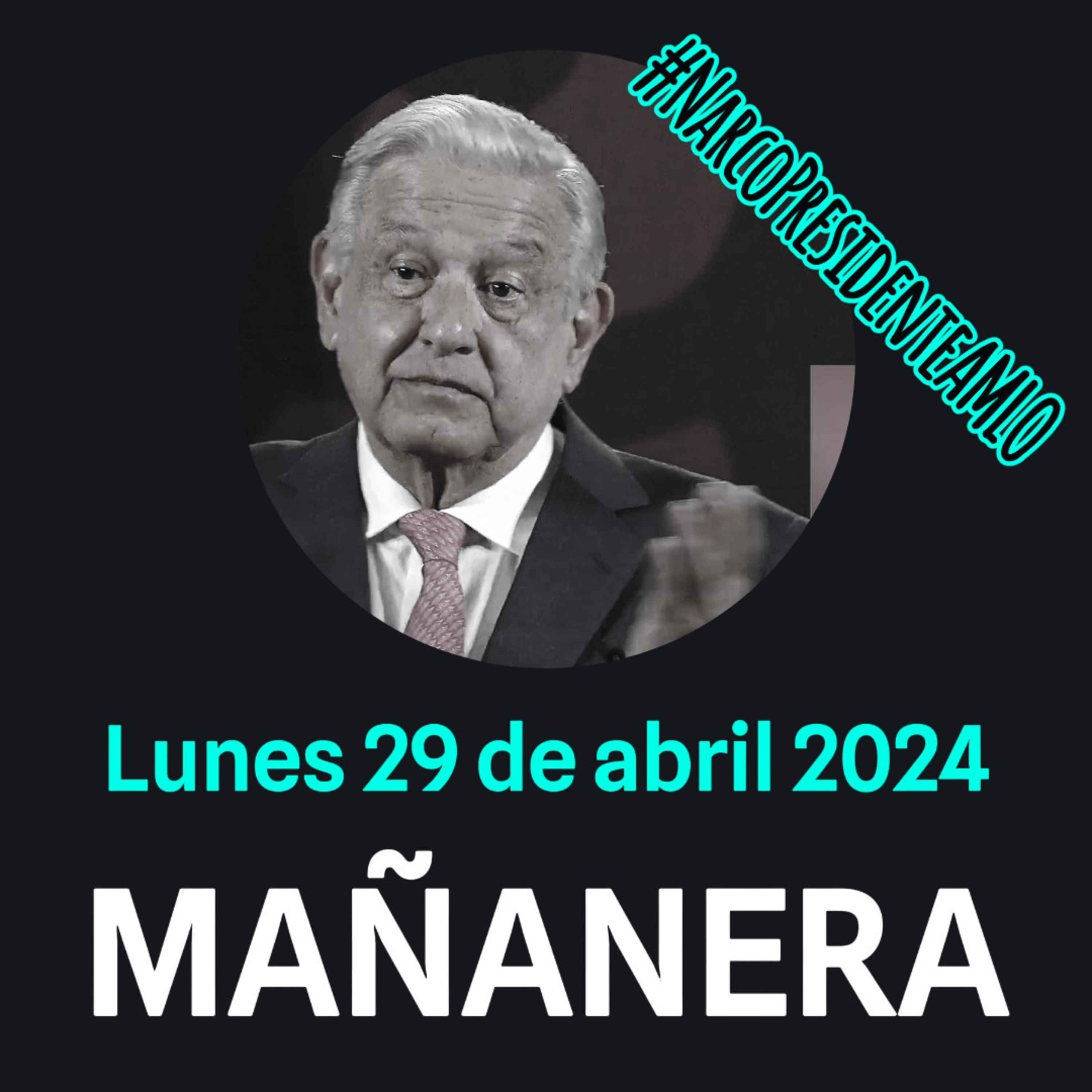 💩🐣👶 AMLITO | Mañanera *Lunes 29 de abril 2024* | El gansito veloz 3:16 a 1:37. episode artwork