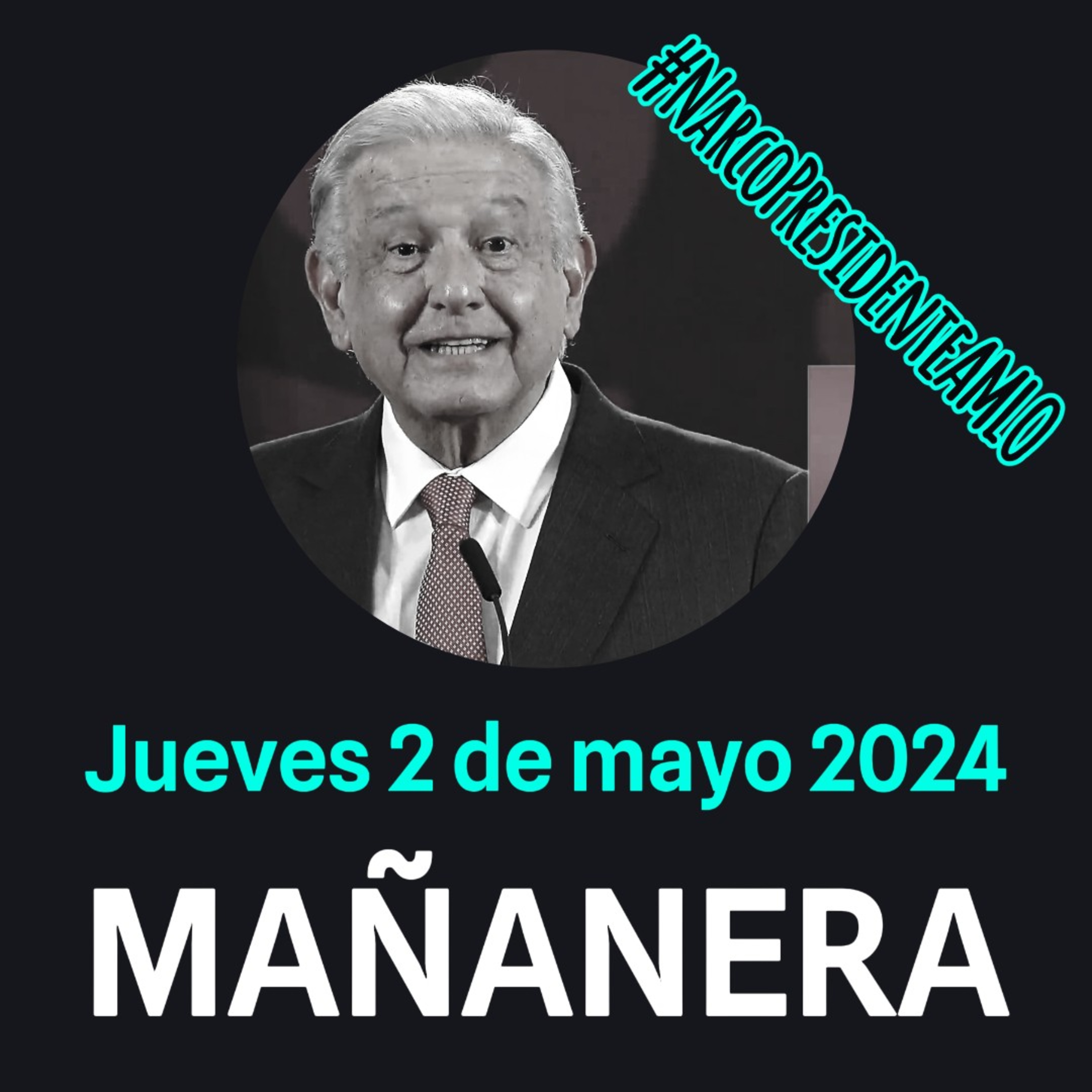 💩🐣👶 AMLITO | Mañanera *Jueves 02 de mayo 2024* | El gansito veloz 3:48 a 2:14. episode artwork