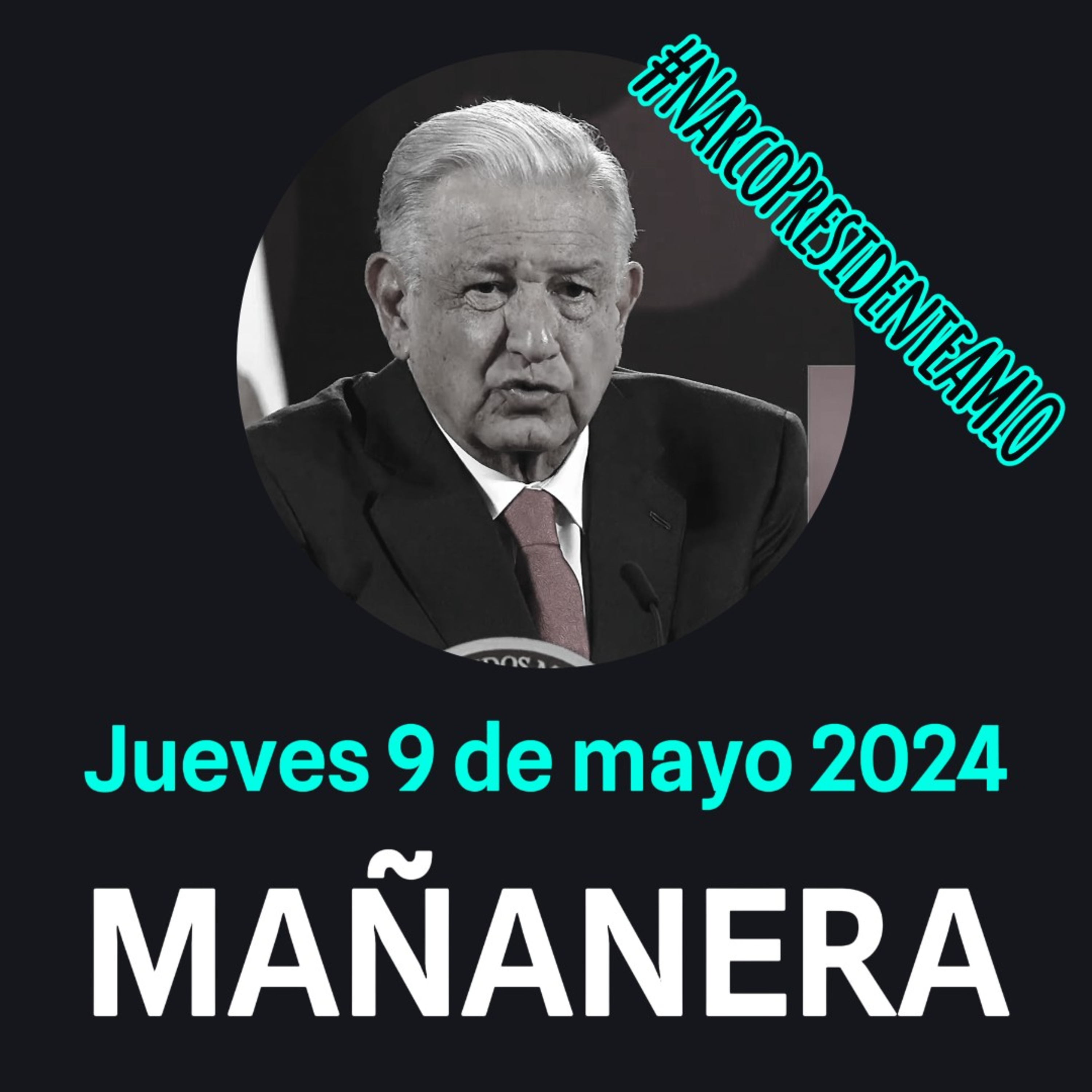 💩🐣👶 AMLITO | Mañanera *Jueves 09 de mayo 2024* | El gansito veloz 3:10 a 1:30. episode artwork