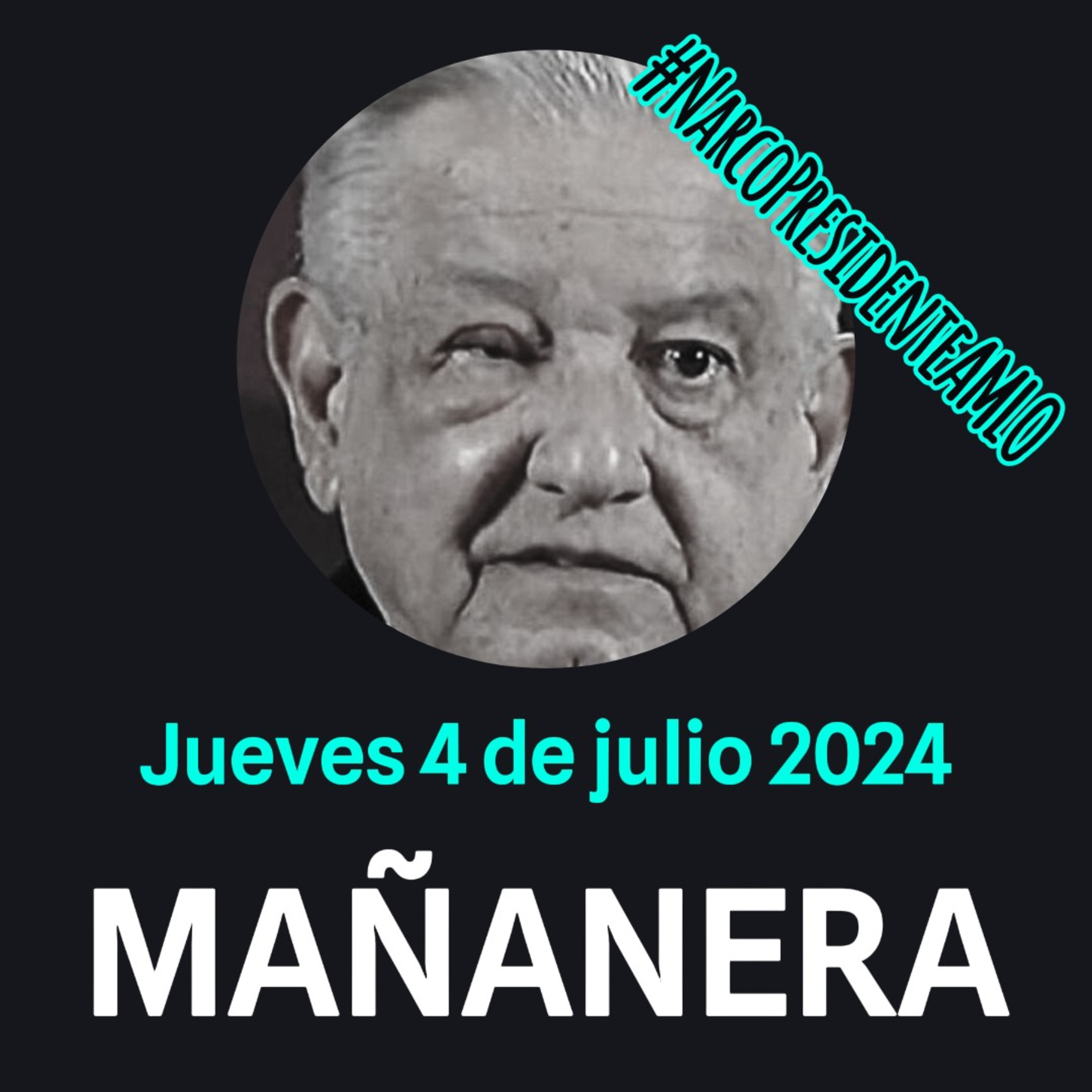💩🐣👶 AMLITO | Mañanera *Jueves 04 de julio 2024* | El gansito veloz 2:55 a 1:55. episode artwork